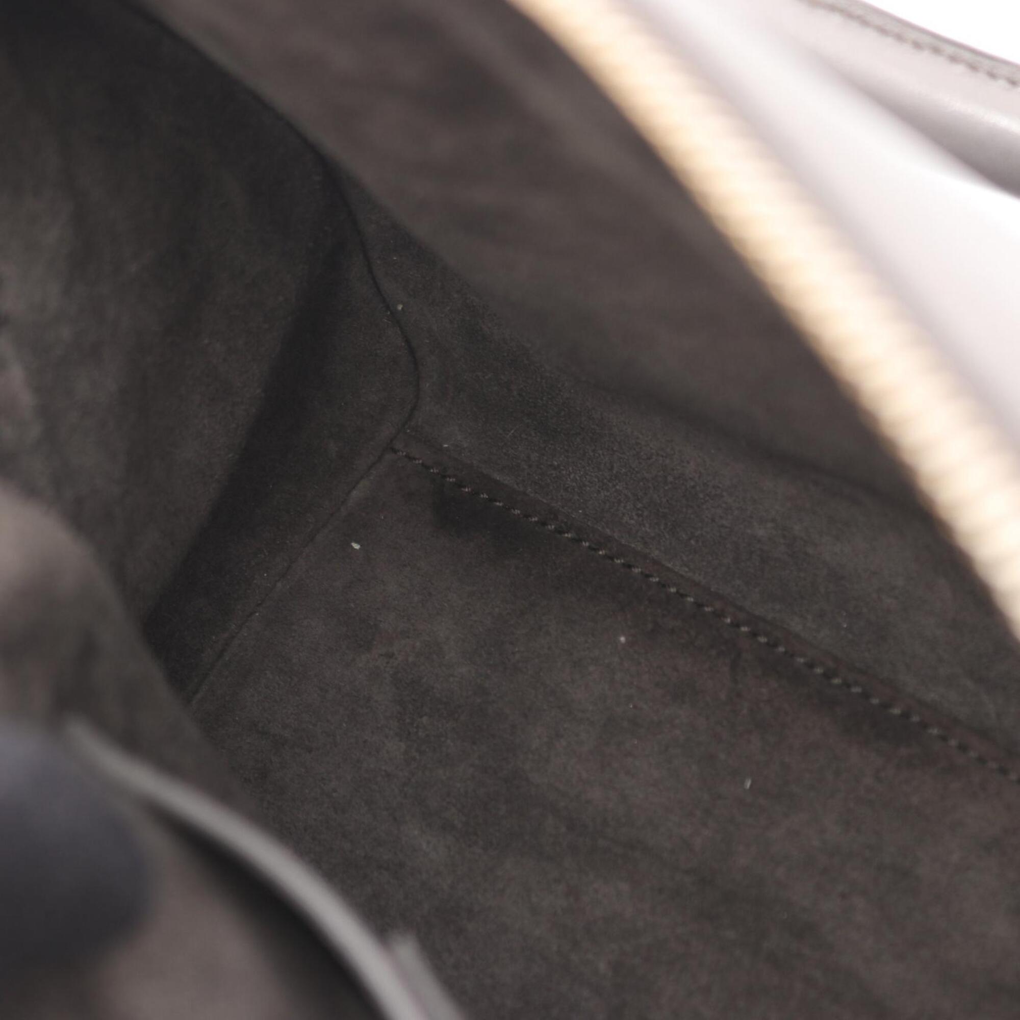 Yves Saint Laurent Gray Leather Handbag (Pre-Owned)