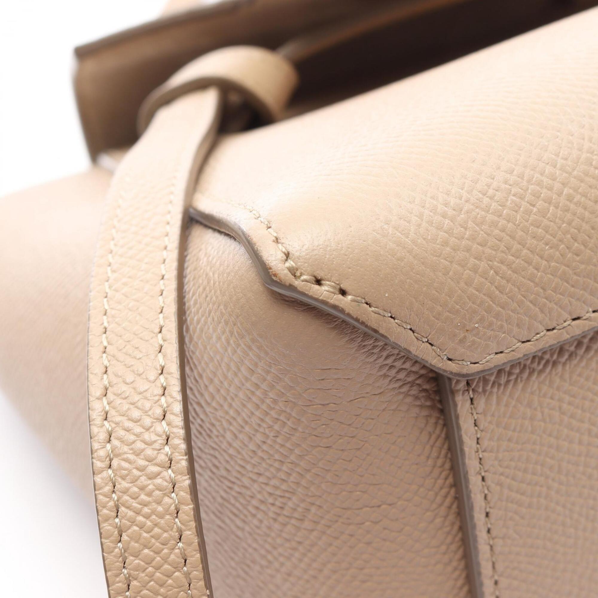 Celine Beige Leather Handbag (Pre-Owned)