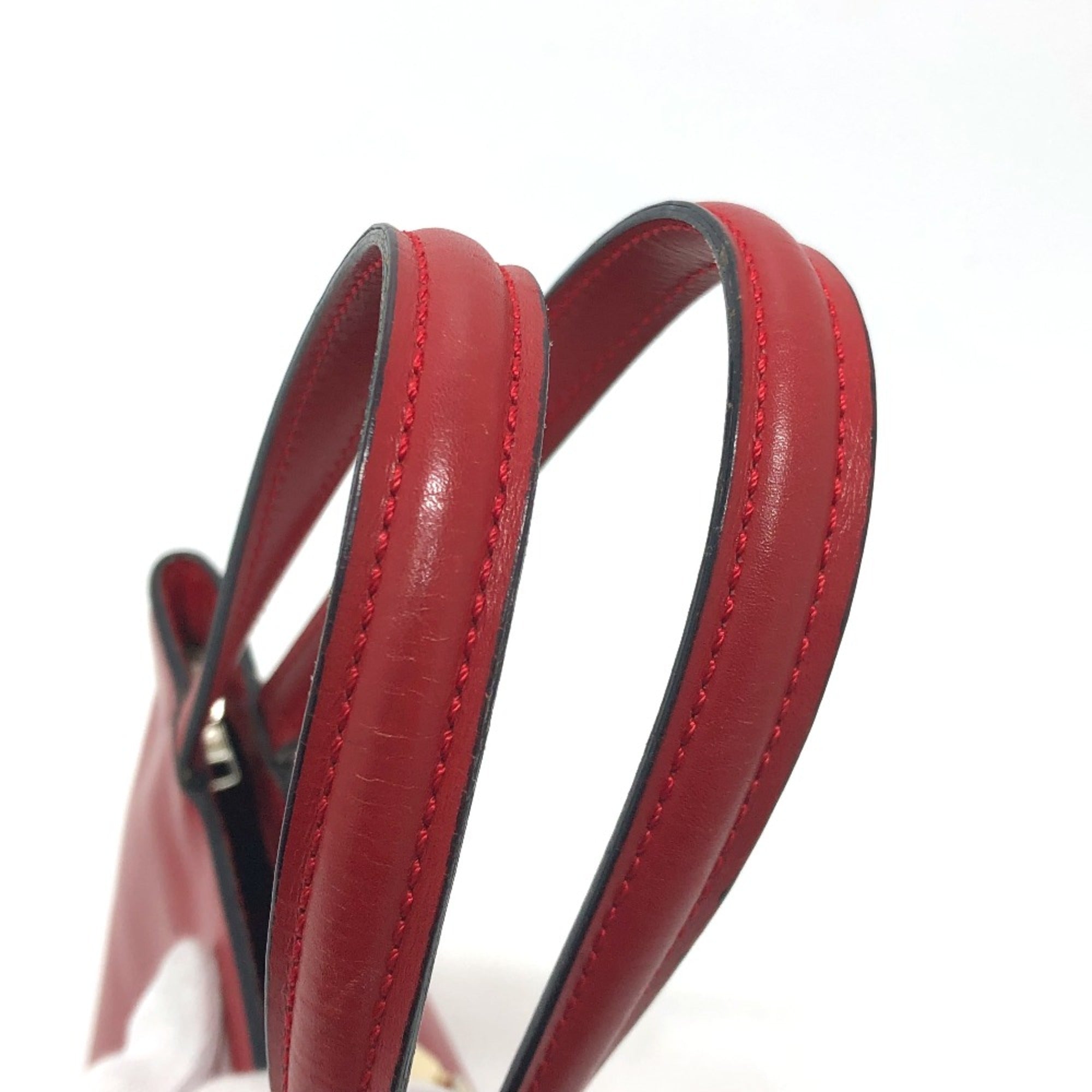 Celine Red Leather Handbag (Pre-Owned)
