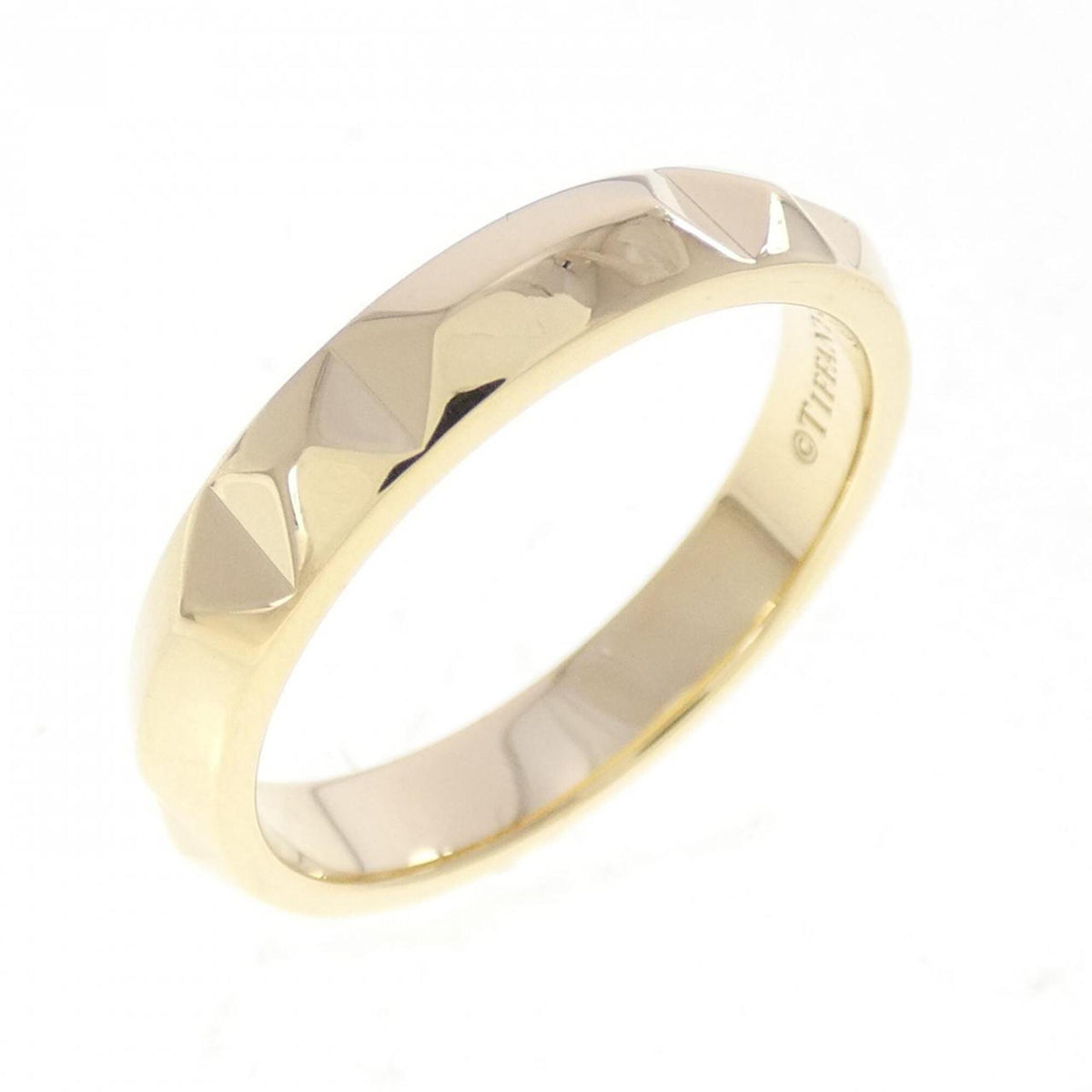Tiffany Yellow Gold (18K) Band Ring (Pre-Owned)
