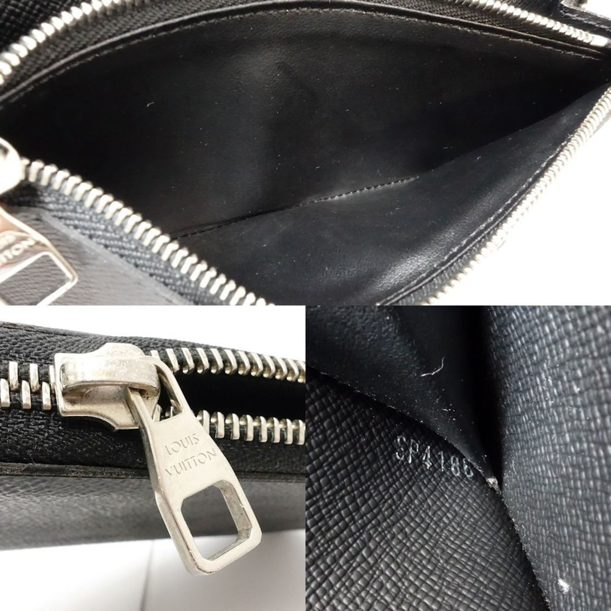 Louis Vuitton Damier Graphite Noir Damier Graphite Long Wallet (Bi-Fold) (Pre-Owned)