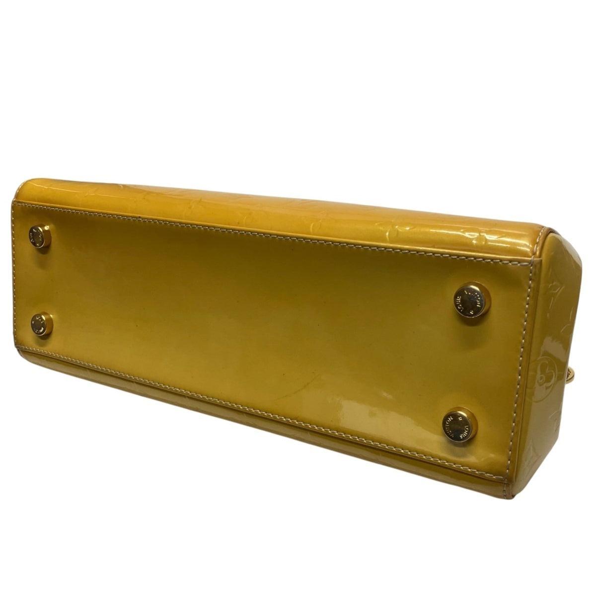 Louis Vuitton Dune Yellow Vernis Shoulder Bag (Pre-Owned)