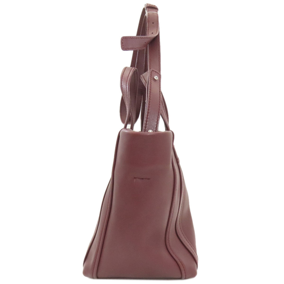 Balenciaga Bordeaux Leather Handbag (Pre-Owned)