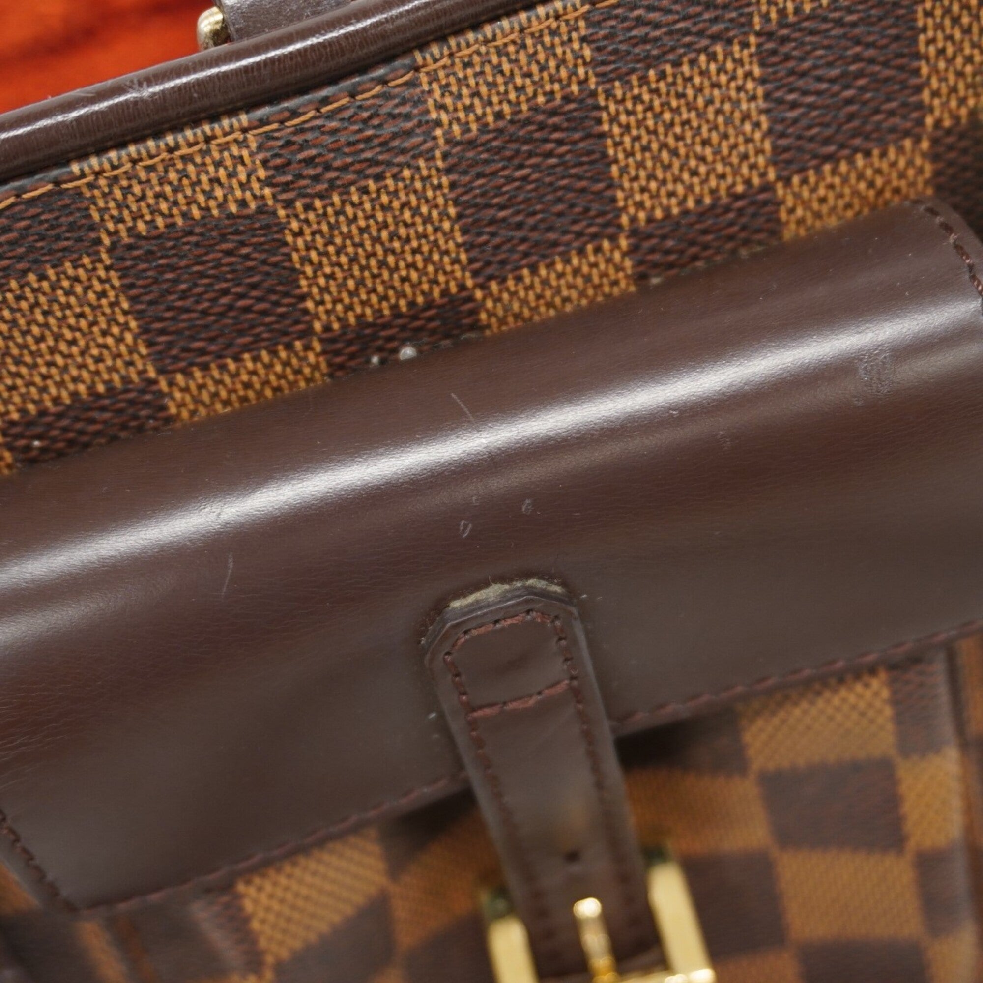 Louis Vuitton Ebene Handbag (Pre-Owned)