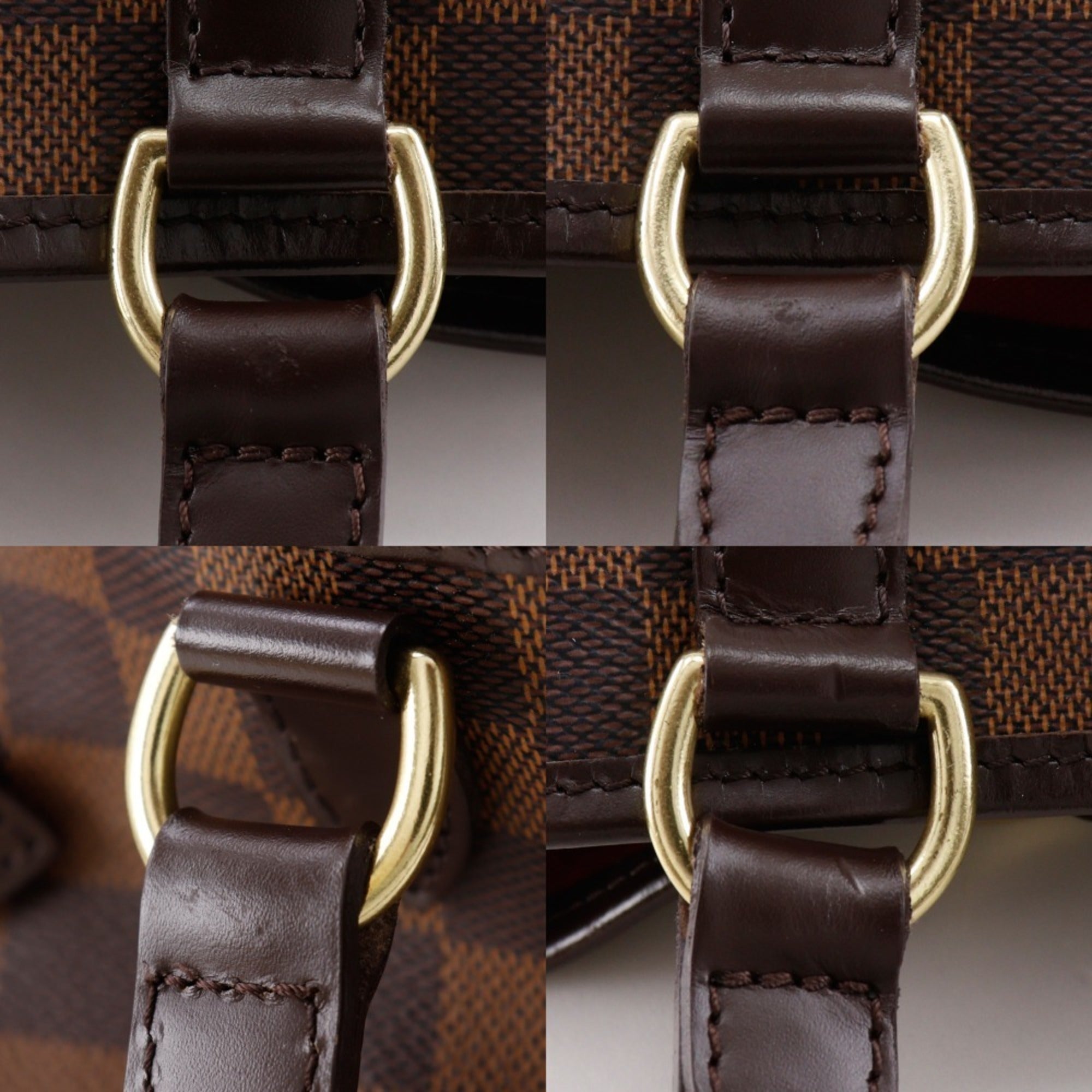 Louis Vuitton Brown Damier Canvas Tote Bag (Pre-Owned)