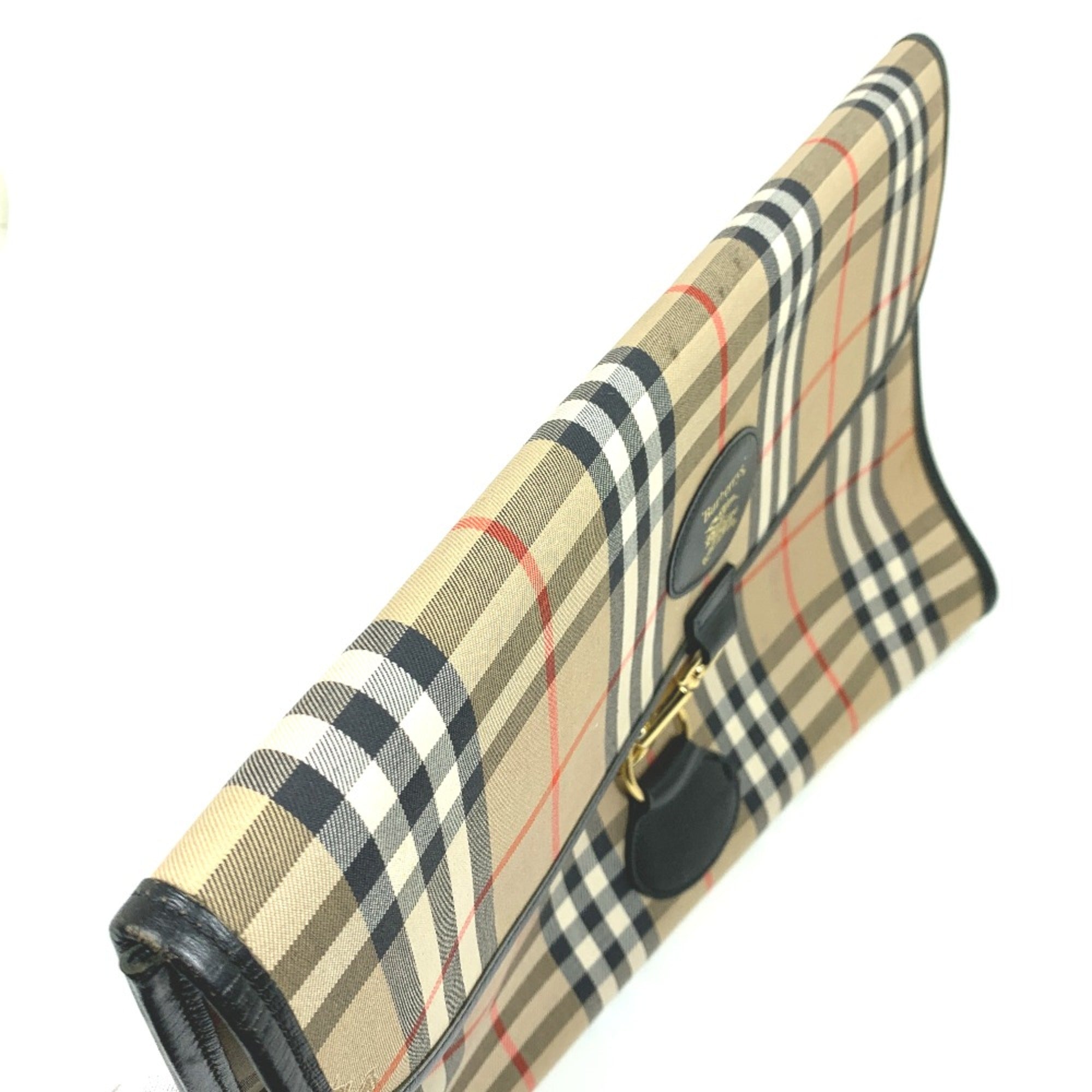 Burberry Beige Other Clutch Bag (Pre-Owned)