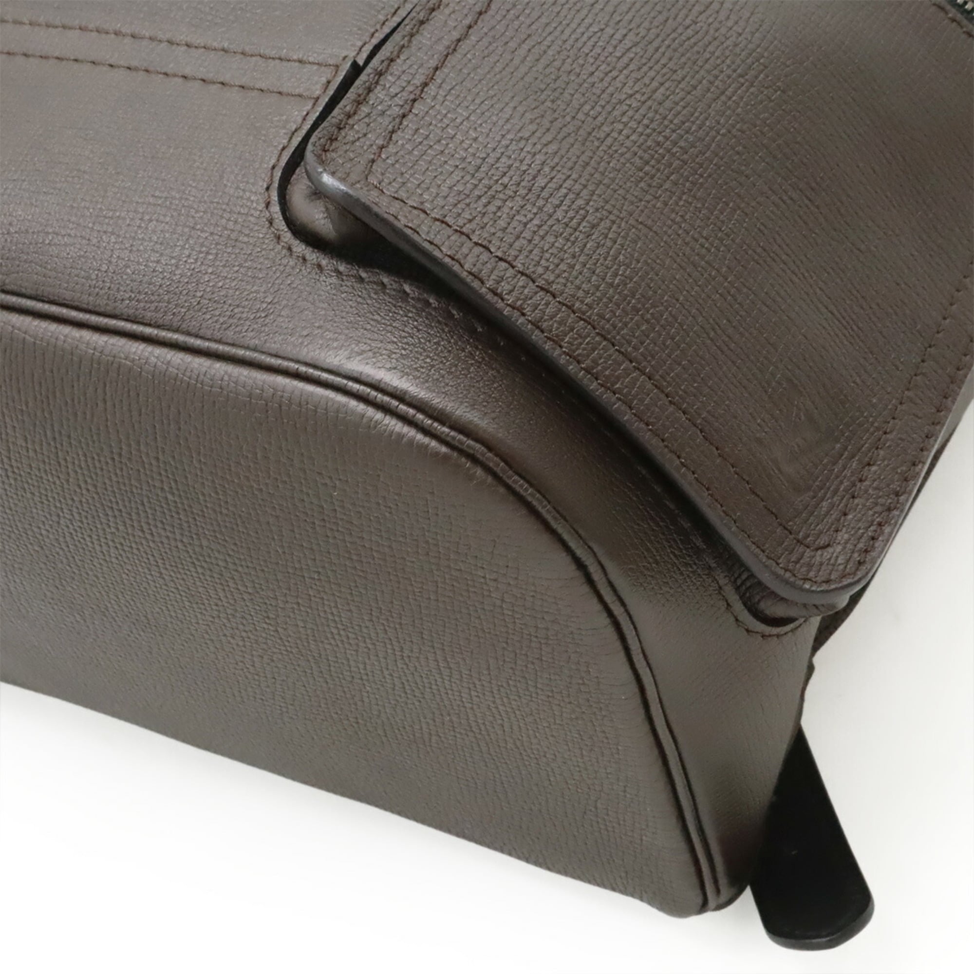 Louis Vuitton Marron Utah Leather Backpack (Pre-Owned)