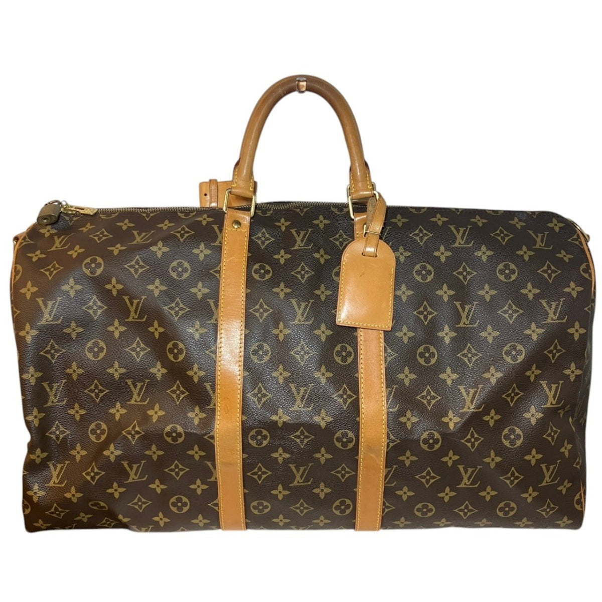 Louis Vuitton Brown Monogram Monogram Boston Bag (Pre-Owned)