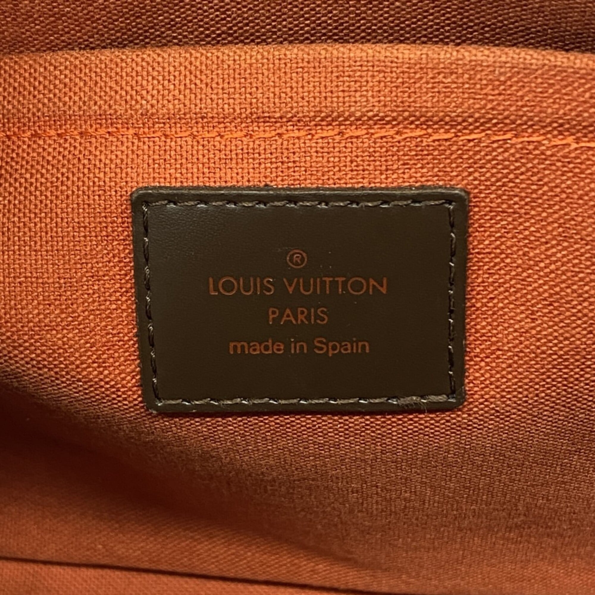Louis Vuitton Ebene Handbag (Pre-Owned)
