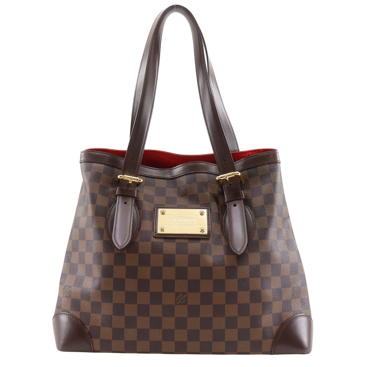 Louis Vuitton Damier Brown Damier Canvas Tote Bag (Pre-Owned)