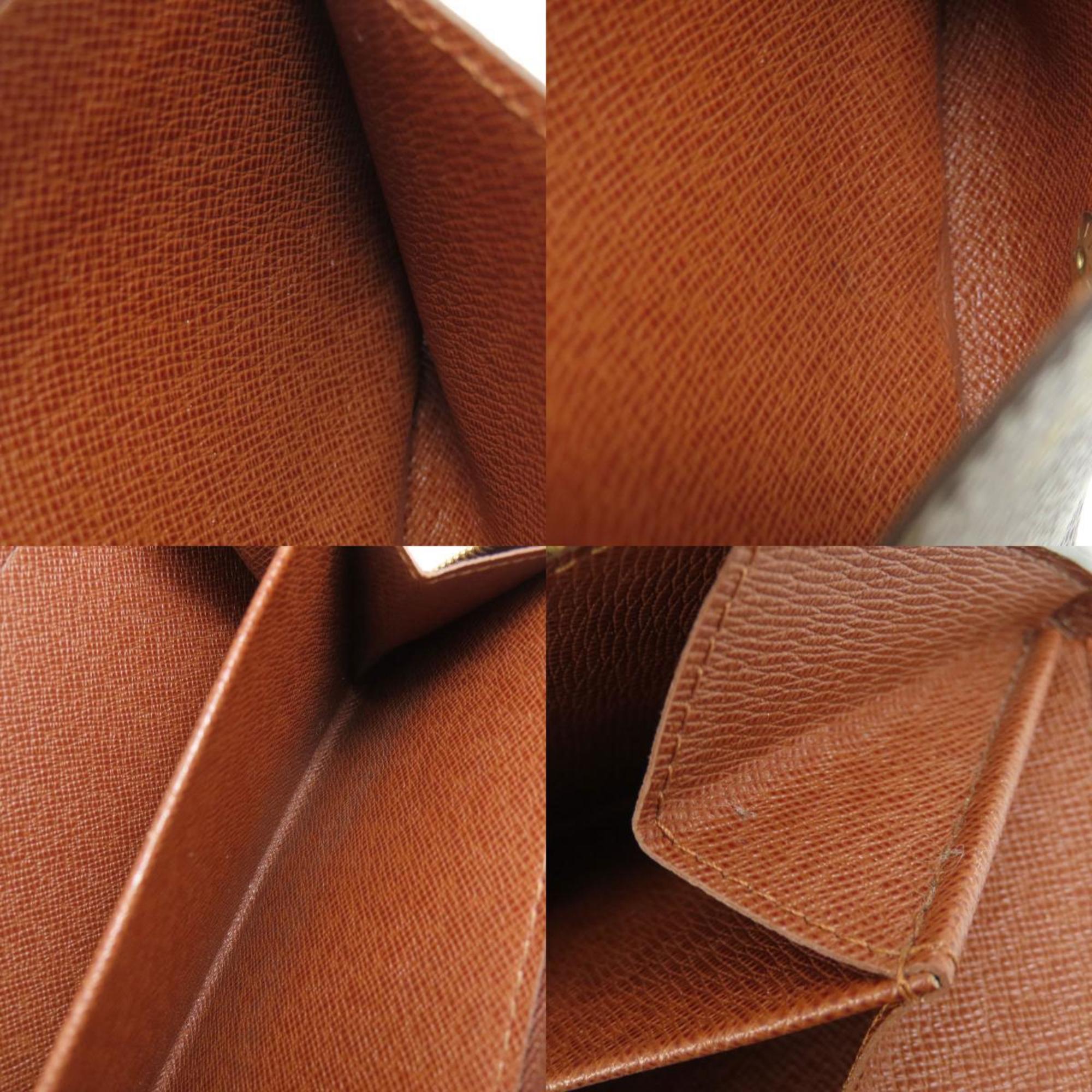 Louis Vuitton Brown Monogram Monogram Wallet (Bi-Fold) (Pre-Owned)