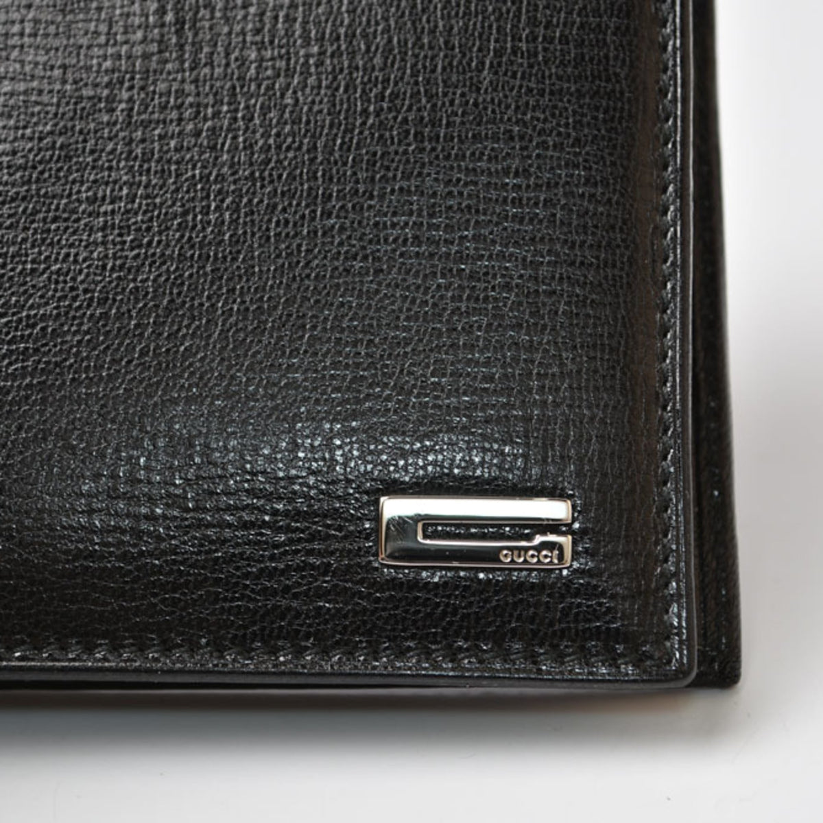 Gucci Black Leather Wallet (Bi-Fold) (Pre-Owned)