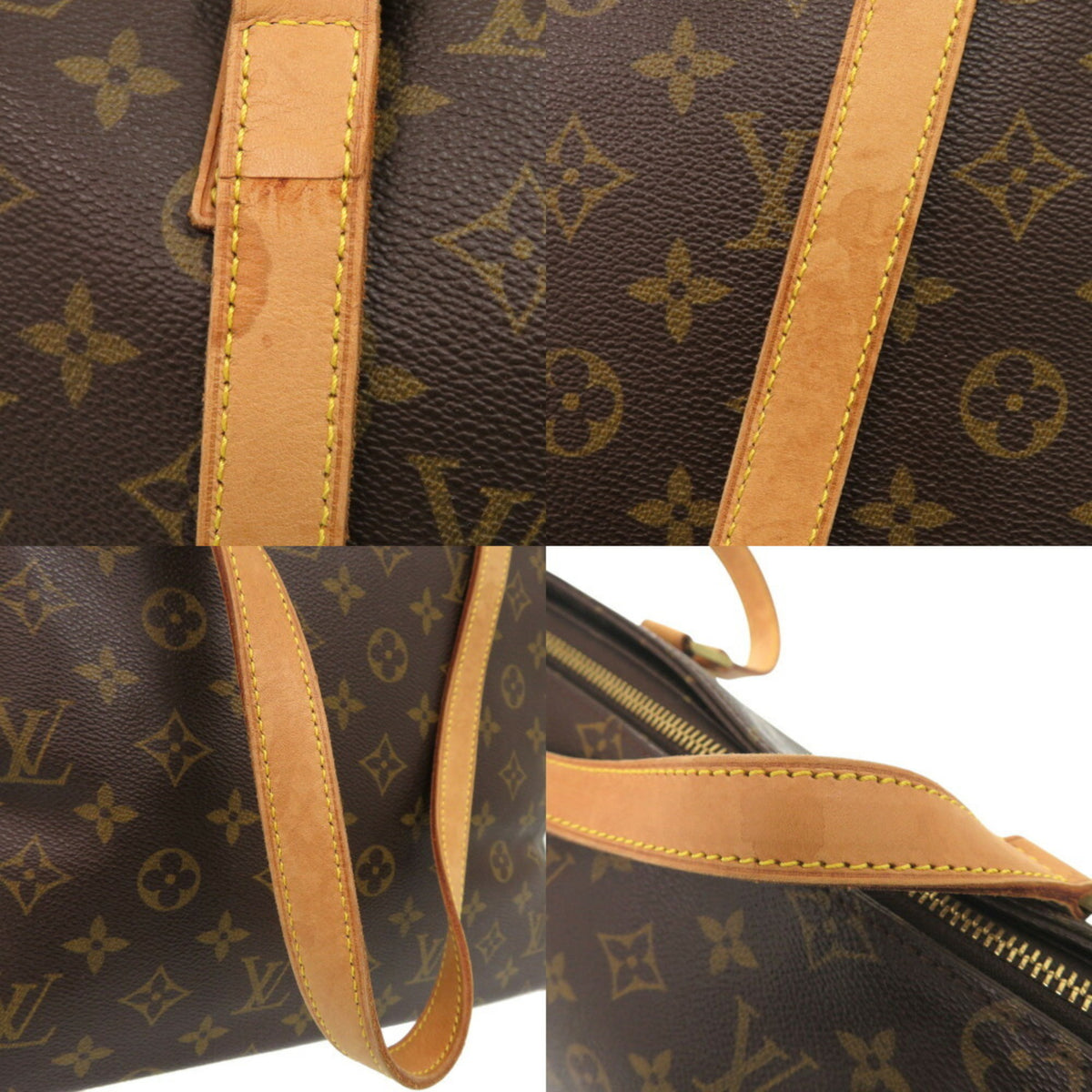 Louis Vuitton Brown Monogram Tote Bag (Pre-Owned)