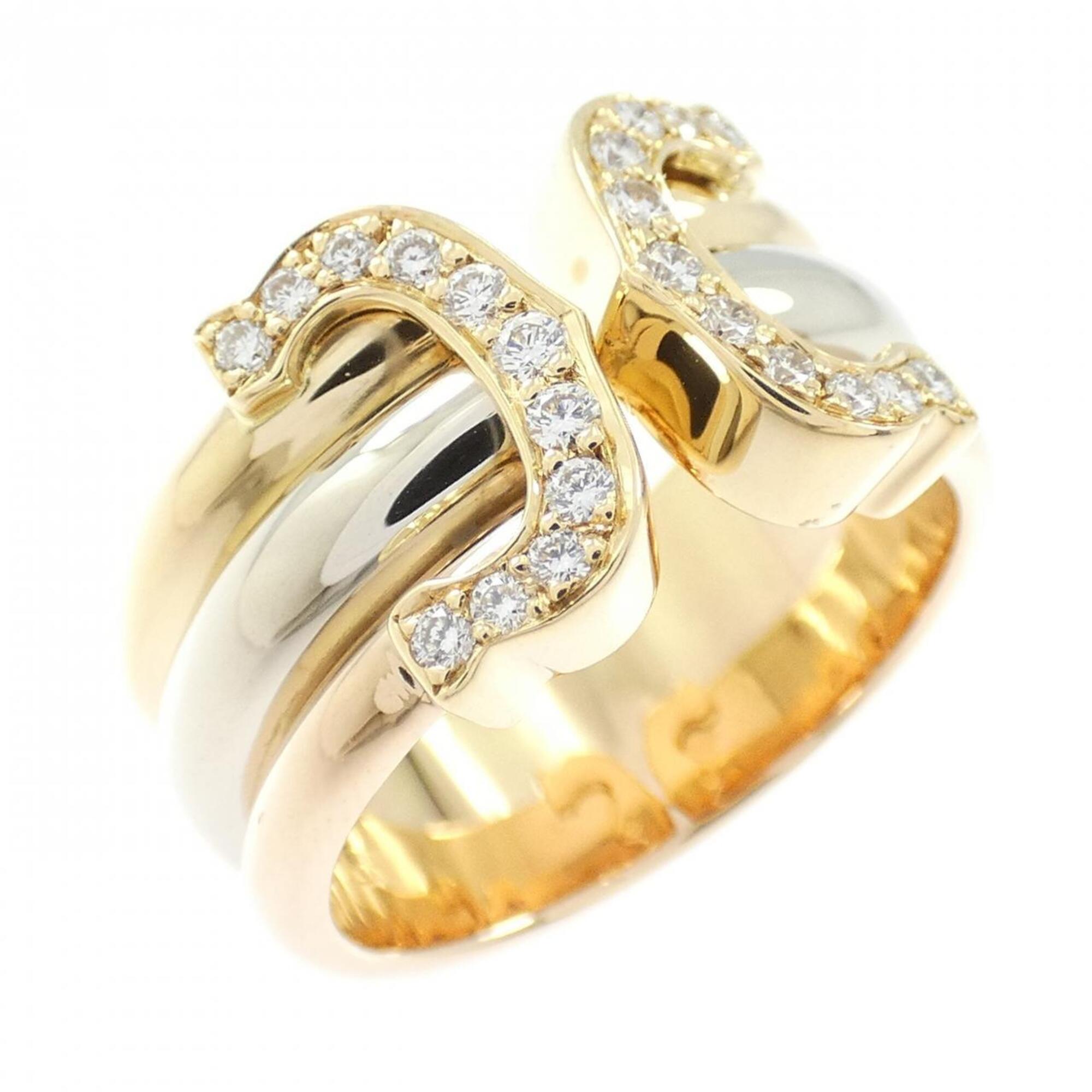 Cartier Pink Gold White Gold Yellow Gold Yellow Gold (18K) Pink Gold (18K) White Gold (18K) Band Ring (Pre-Owned)