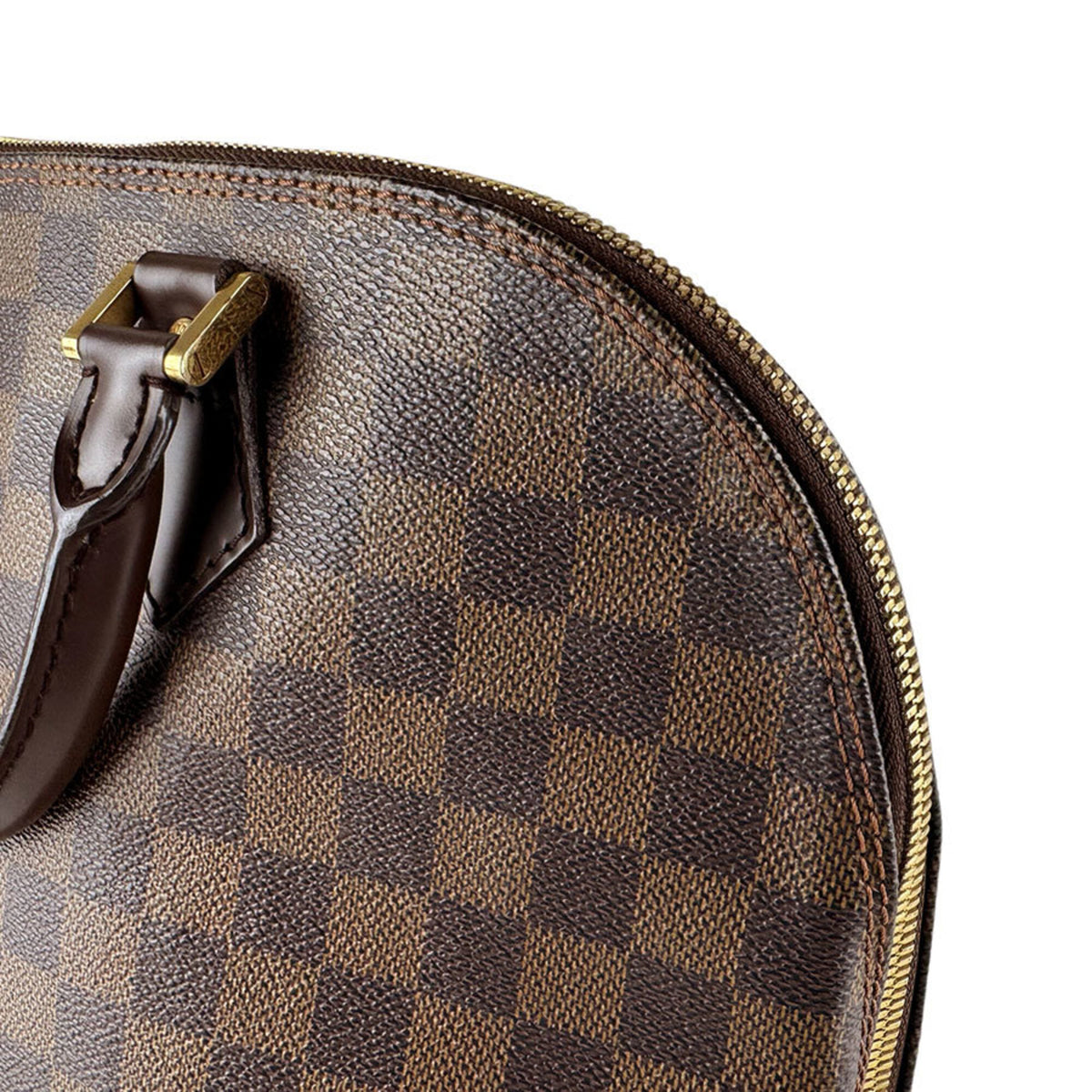 Louis Vuitton Damier Canvas Ebene Damier Canvas Handbag (Pre-Owned)