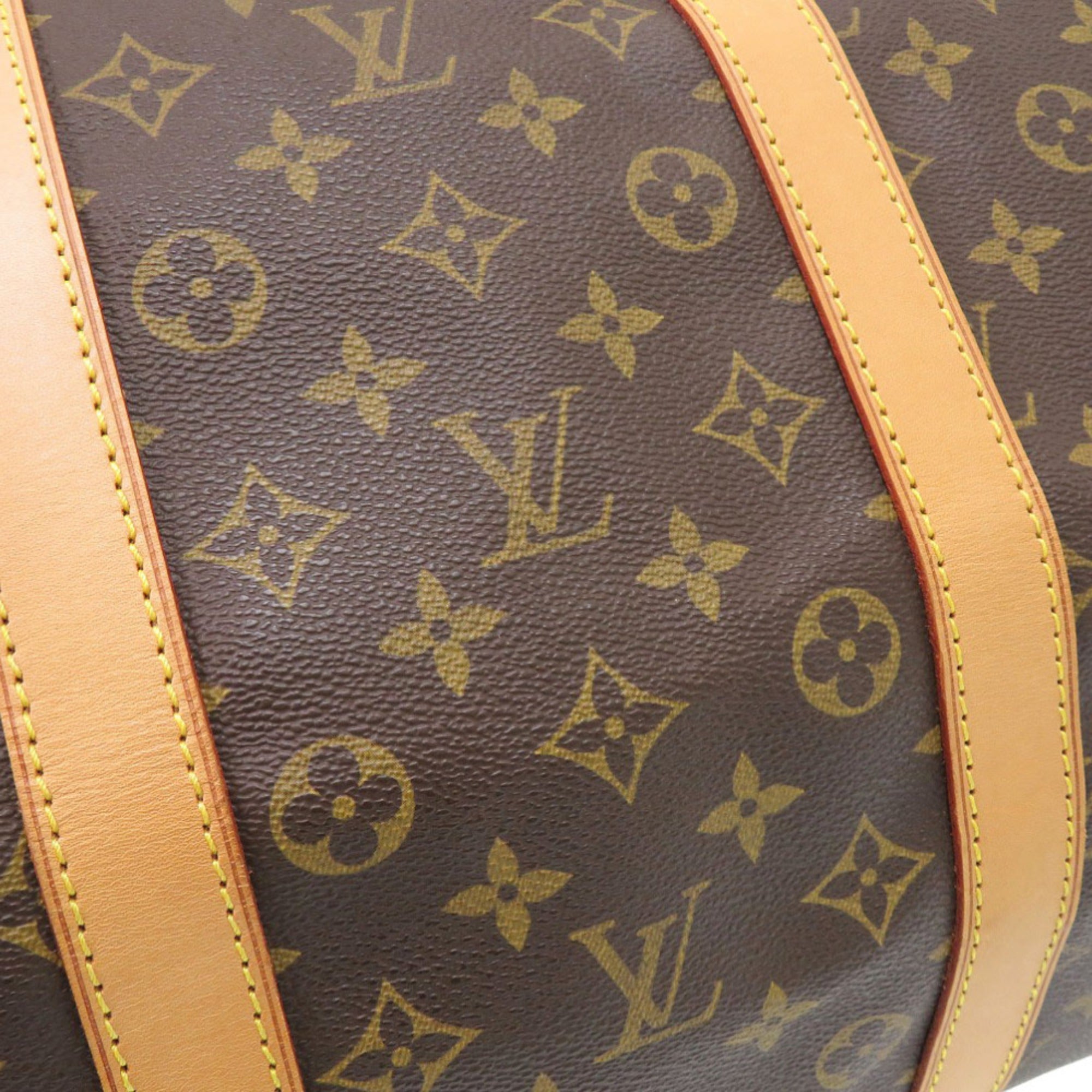 Louis Vuitton Monogram Brown Monogram Canvas Boston Bag (Pre-Owned)