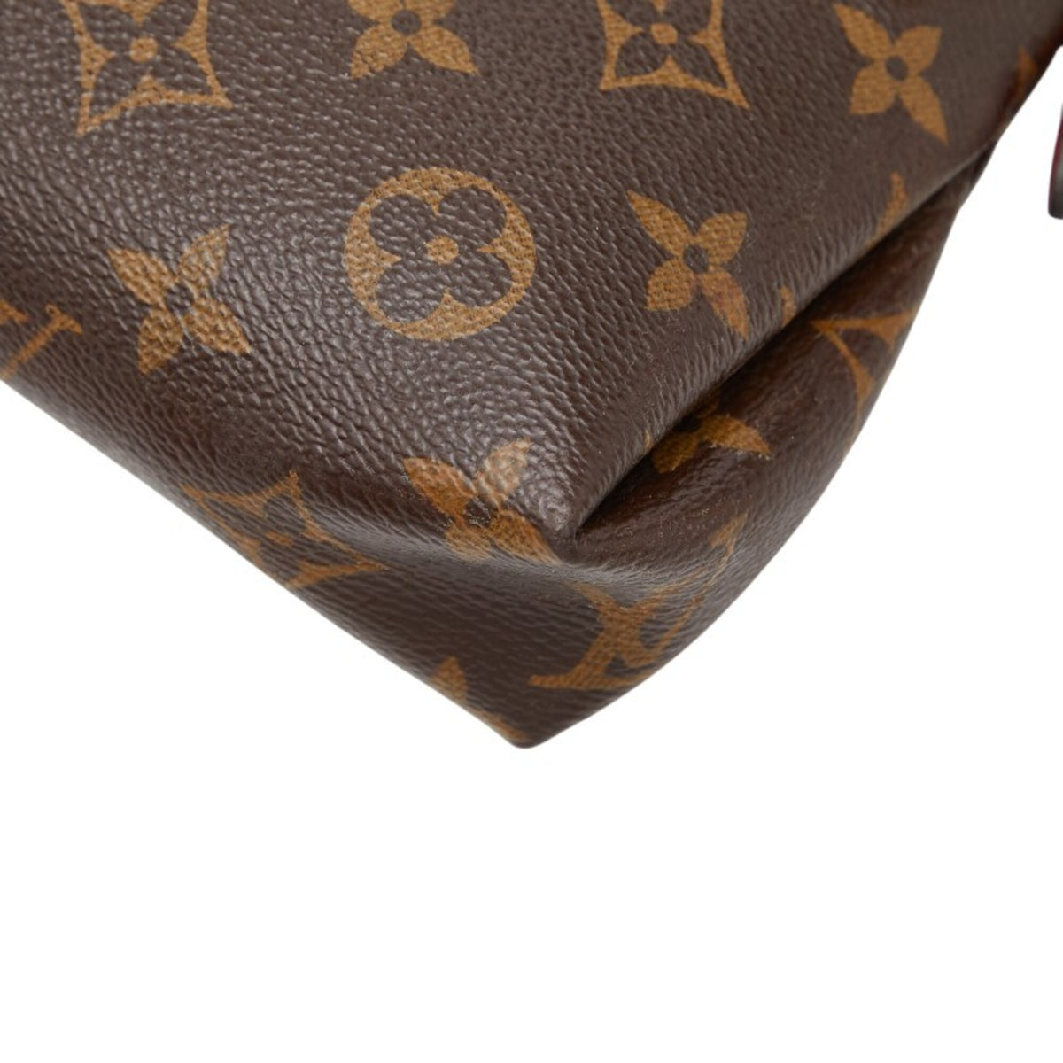 Louis Vuitton Monogram Brown Cerise Monogram Red Color Monogram Handbag Shoulder Bag (Pre-Owned)