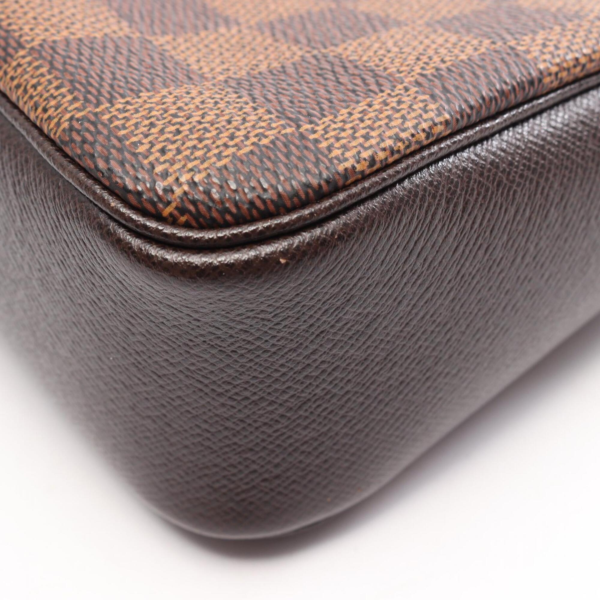 Louis Vuitton Brown Coated Canvas Pvc Leather Handbag (Pre-Owned)