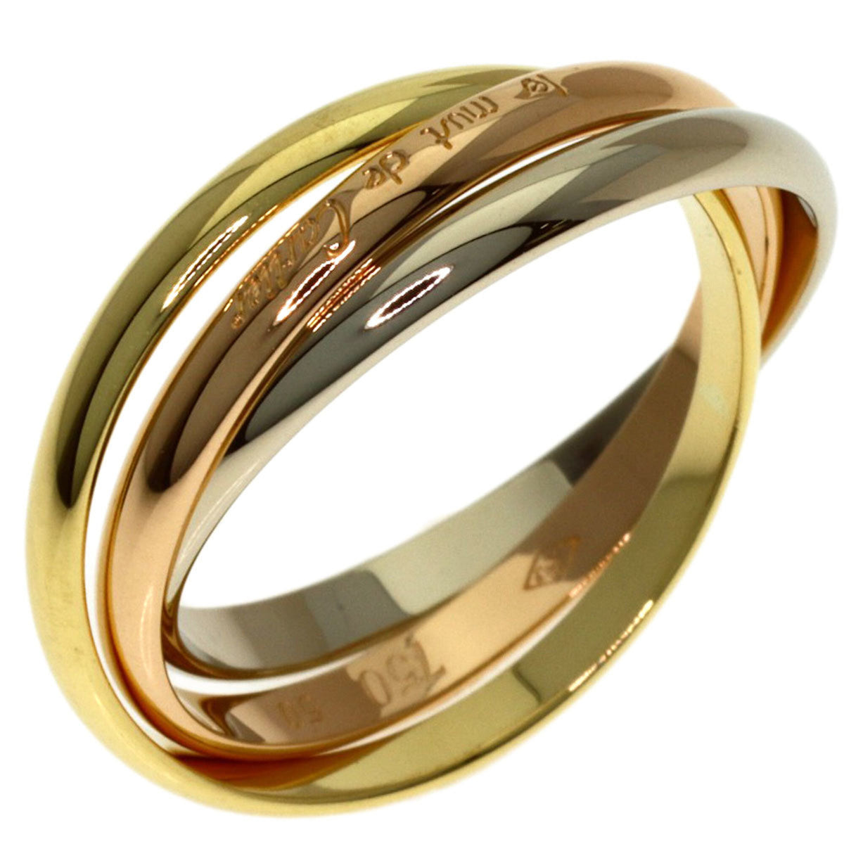 Cartier Yellow Gold Yellow Gold (18K) Band Ring (Pre-Owned)