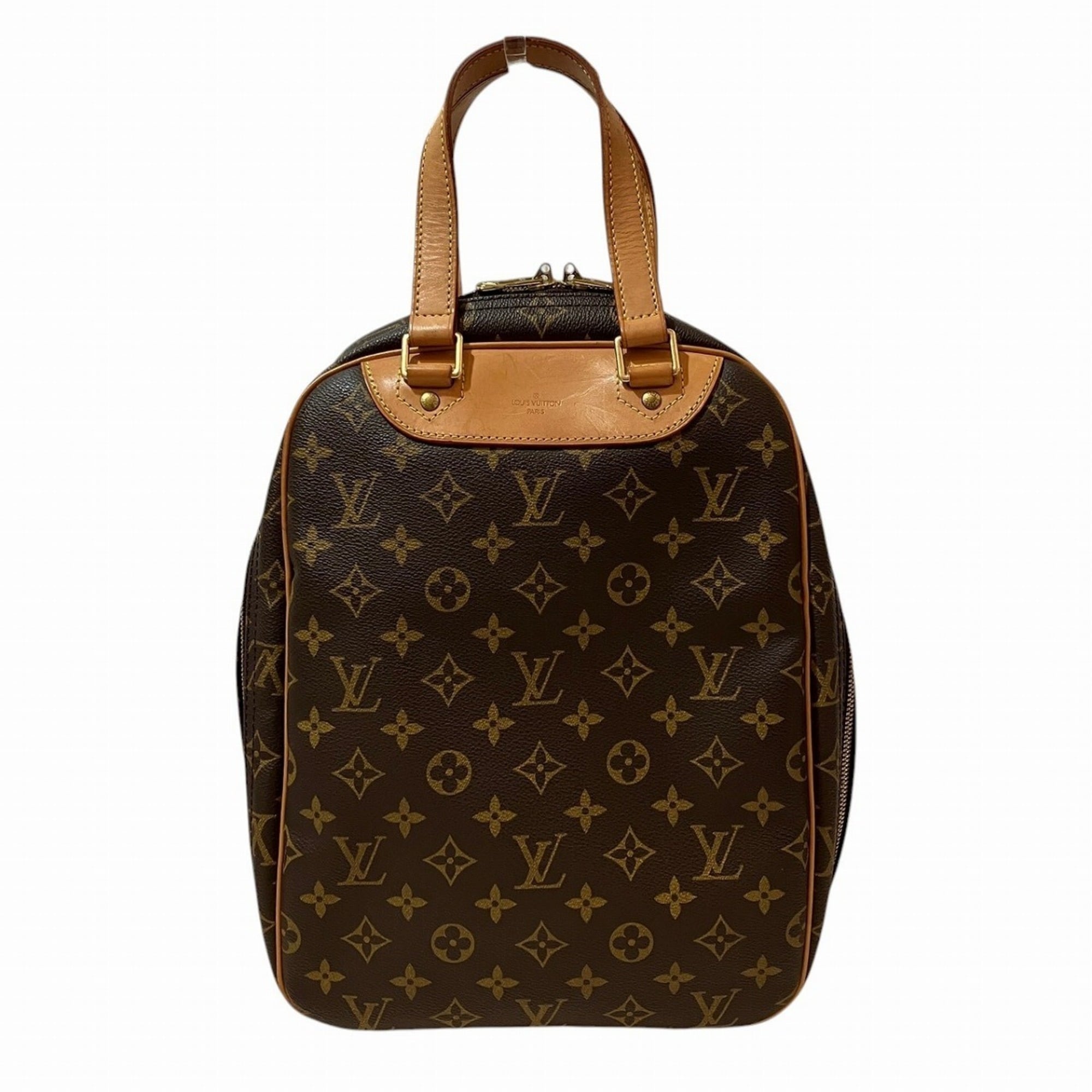 Louis Vuitton Brown Galle Monogram Monogram Handbag (Pre-Owned)