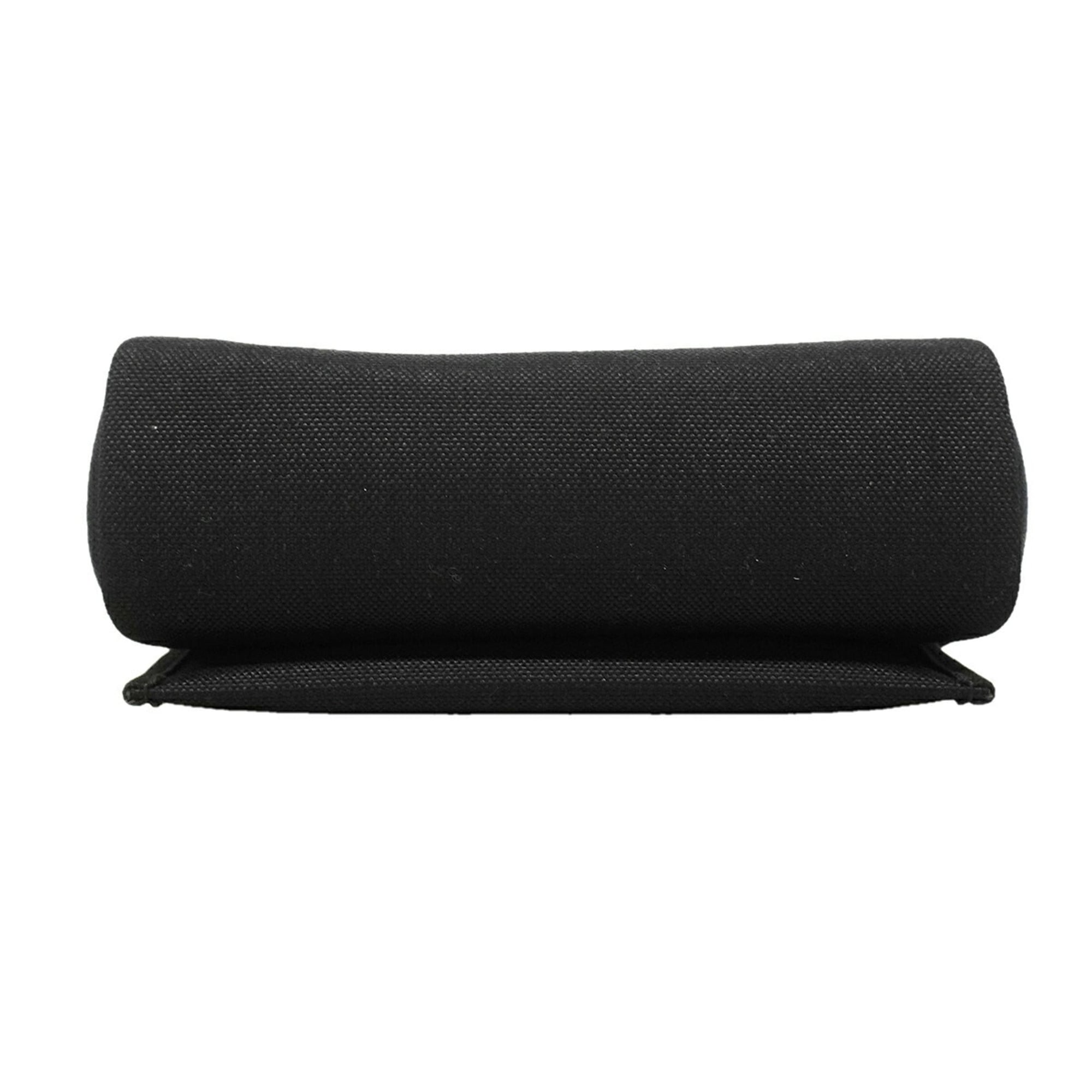 Hermes Black Toile Officier Shoulder Bag (Pre-Owned)