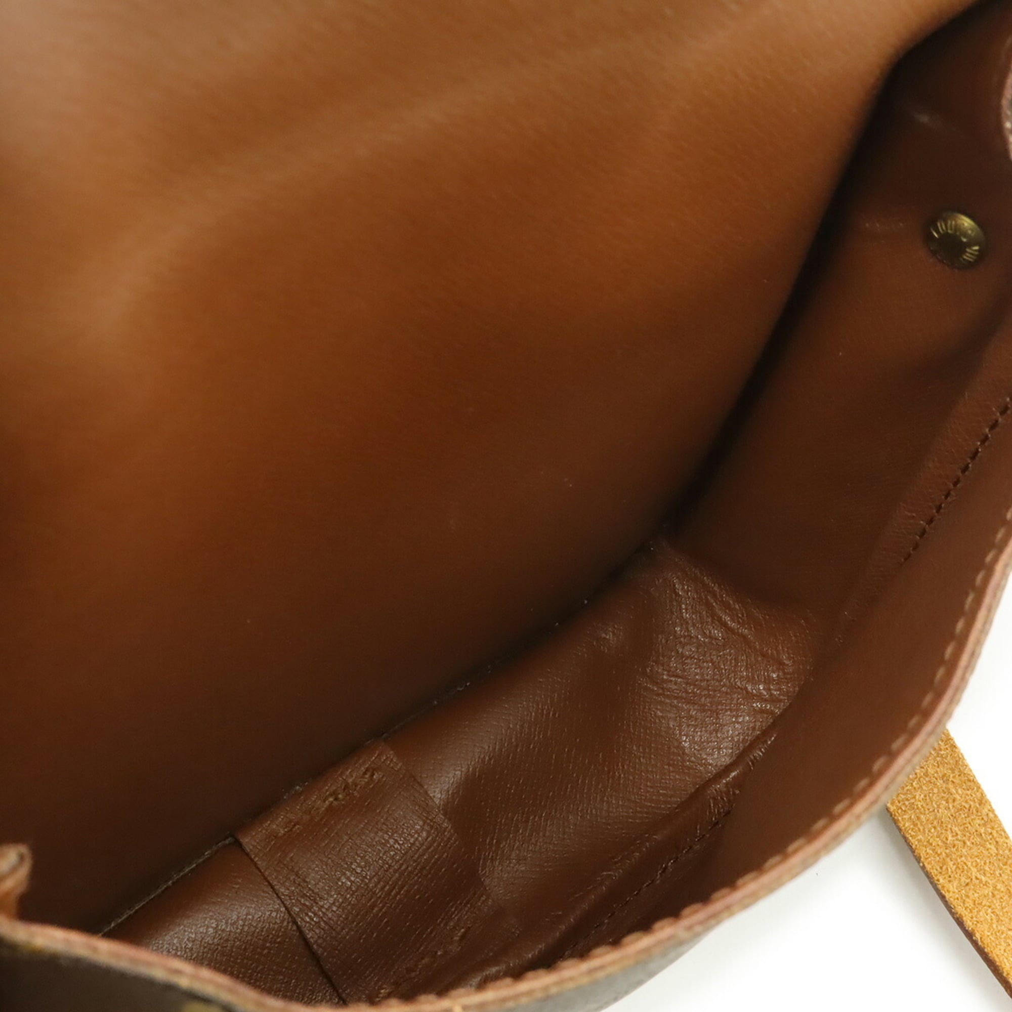 Louis Vuitton Brown Monogram Canvas Pochette Shoulder Bag (Pre-Owned)