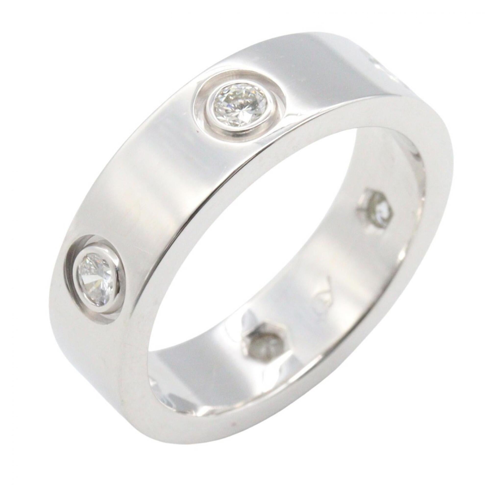 Cartier White Gold White Gold (18K) Band Ring (Pre-Owned)
