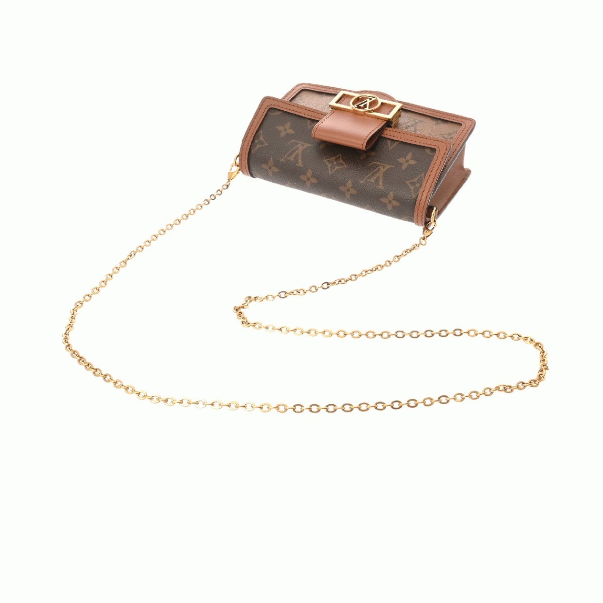 Louis Vuitton Brown Monogram Shoulder Bag (Pre-Owned)