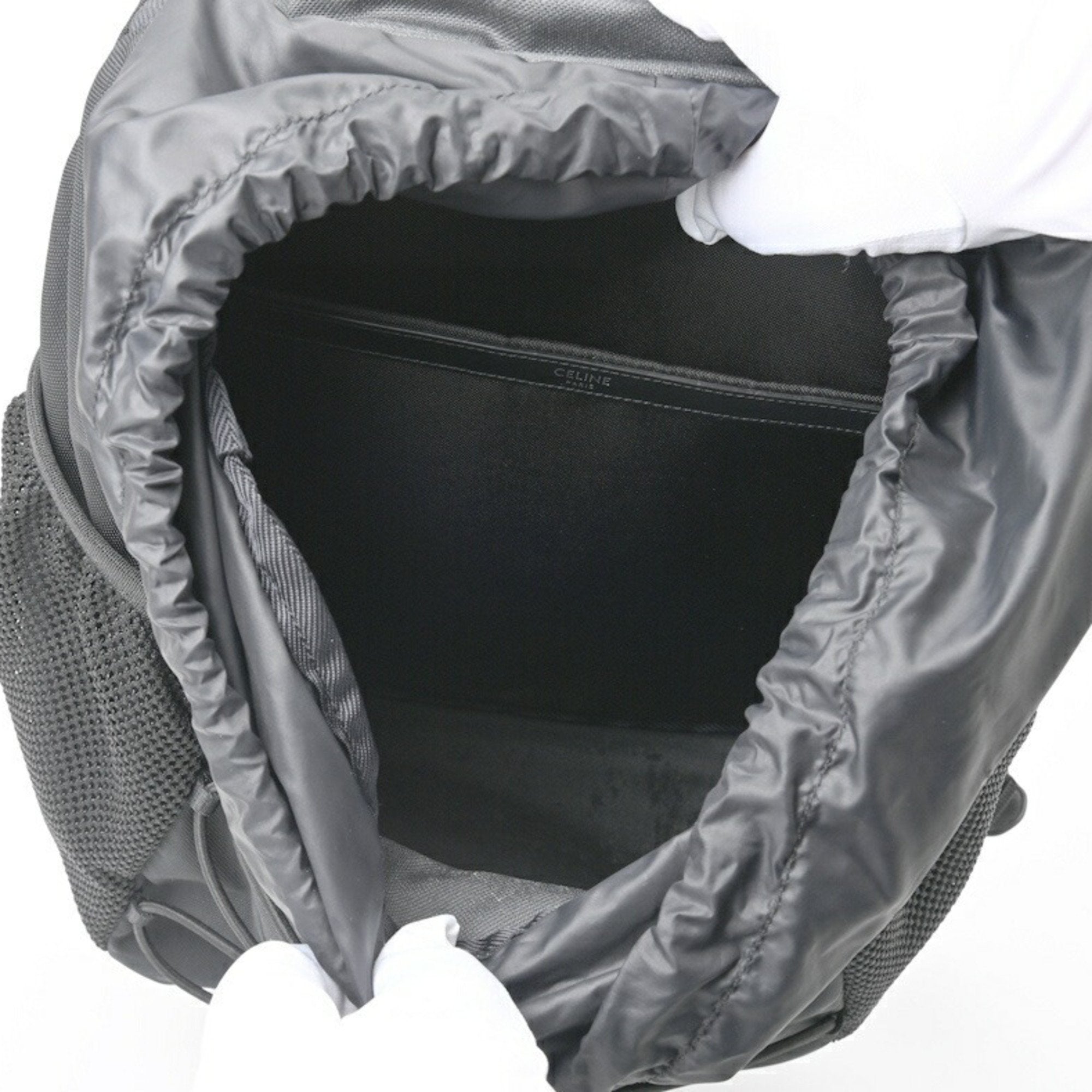 Celine Black Nylon Backpack (Pre-Owned)