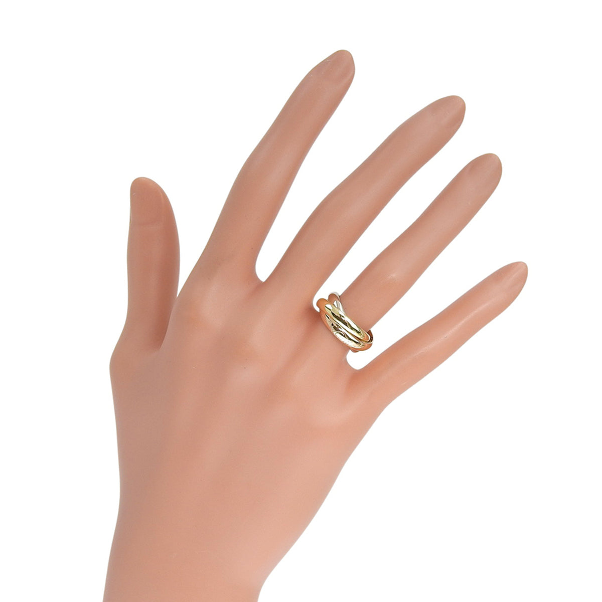 Cartier Yellow Gold (18K) Pink Gold (18K) White Gold (18K) Band Ring (Pre-Owned)