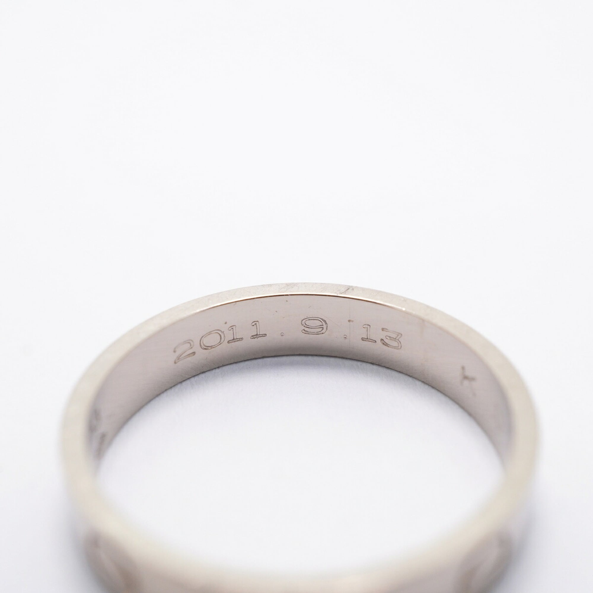 Cartier White Gold (18K) Band Ring (Pre-Owned)