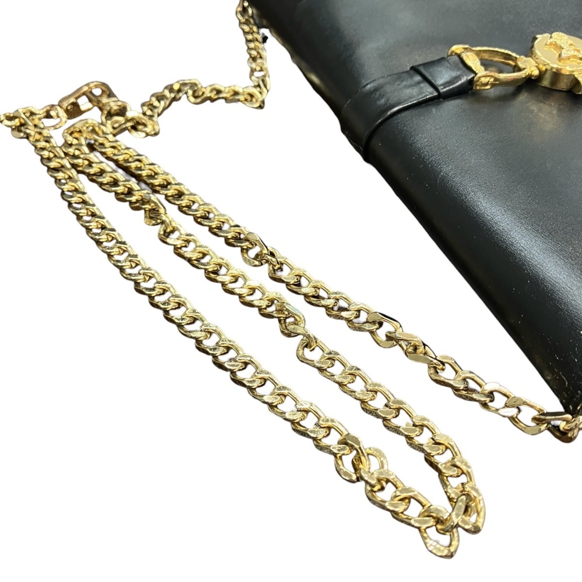 Celine Black Leather Shoulder Bag (Pre-Owned)