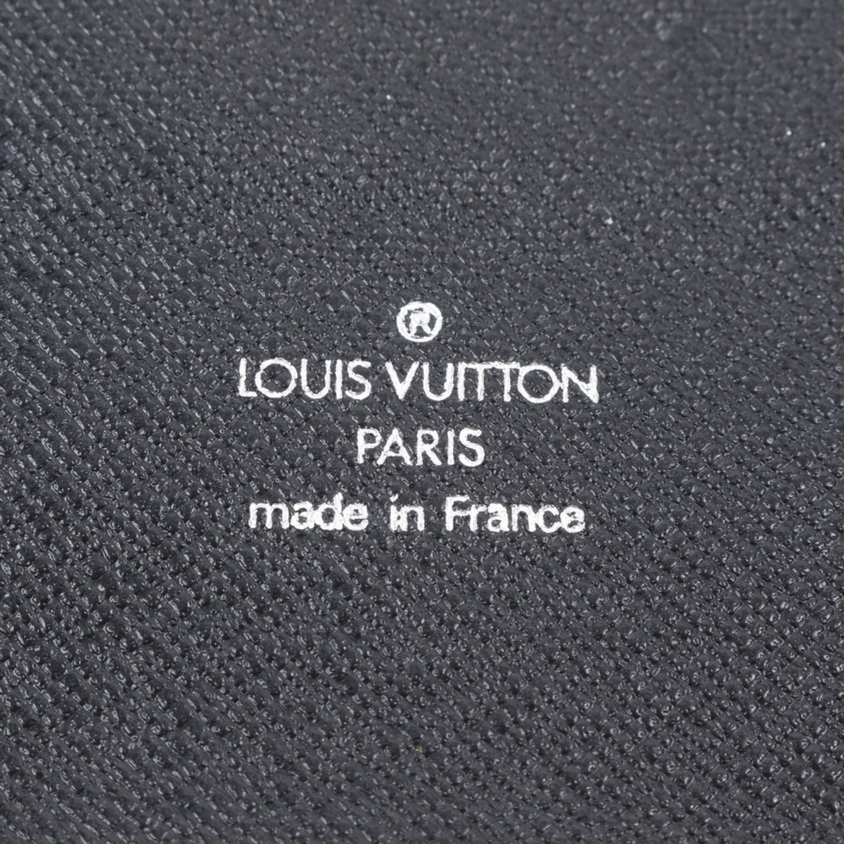 Louis Vuitton Ardoise Leather Clutch Bag (Pre-Owned)