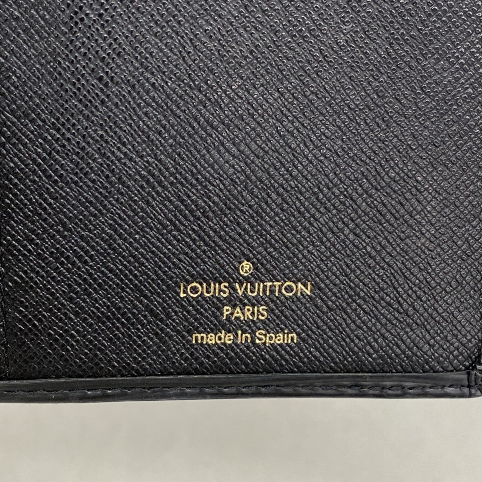 Louis Vuitton Noir Long Bill Wallet (Bi-Fold) (Pre-Owned)