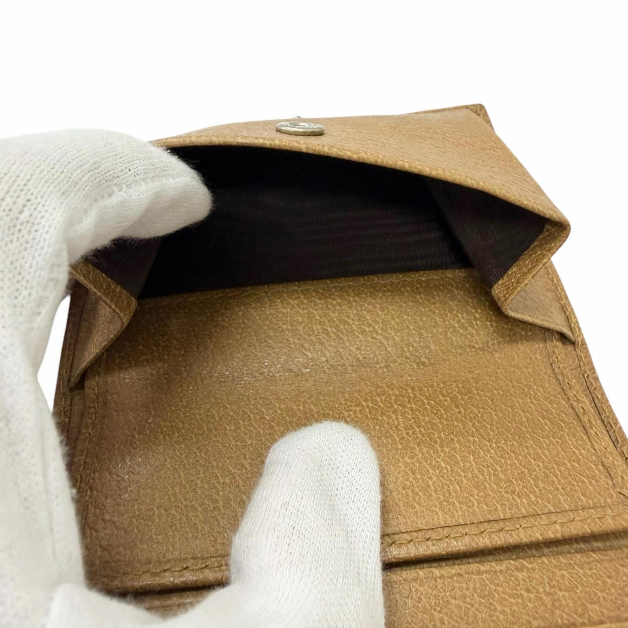 Prada Leather Wallet (Tri-Fold) (Pre-Owned)
