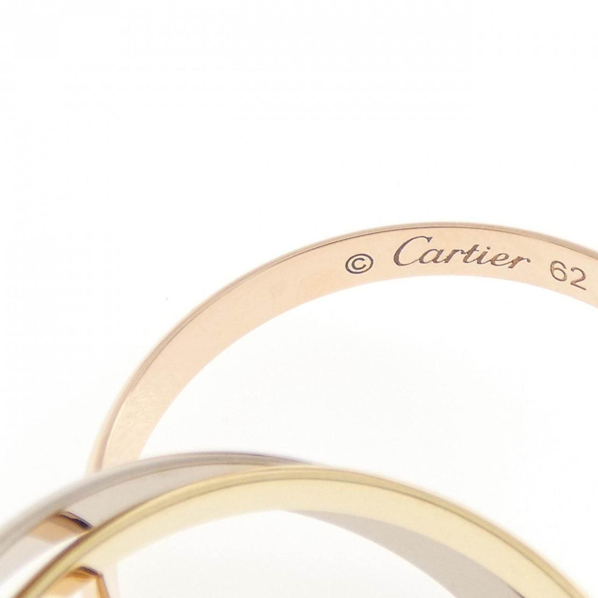 Cartier Yellow Gold (18K) Pink Gold (18K) White Gold (18K) Band Ring (Pre-Owned)