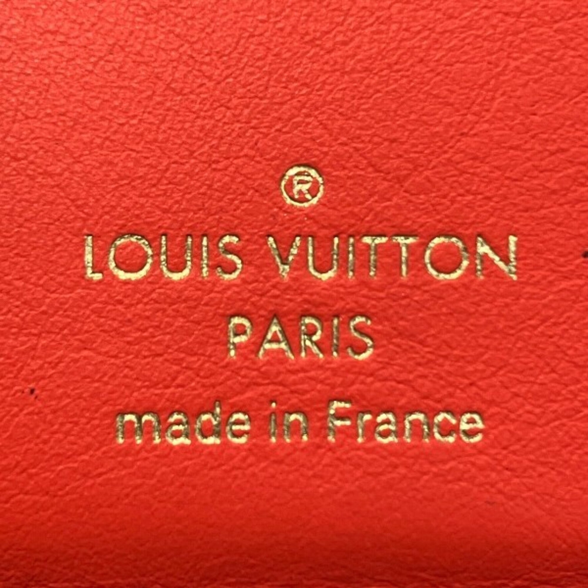 Louis Vuitton Leather Wallet (Tri-Fold) (Pre-Owned)