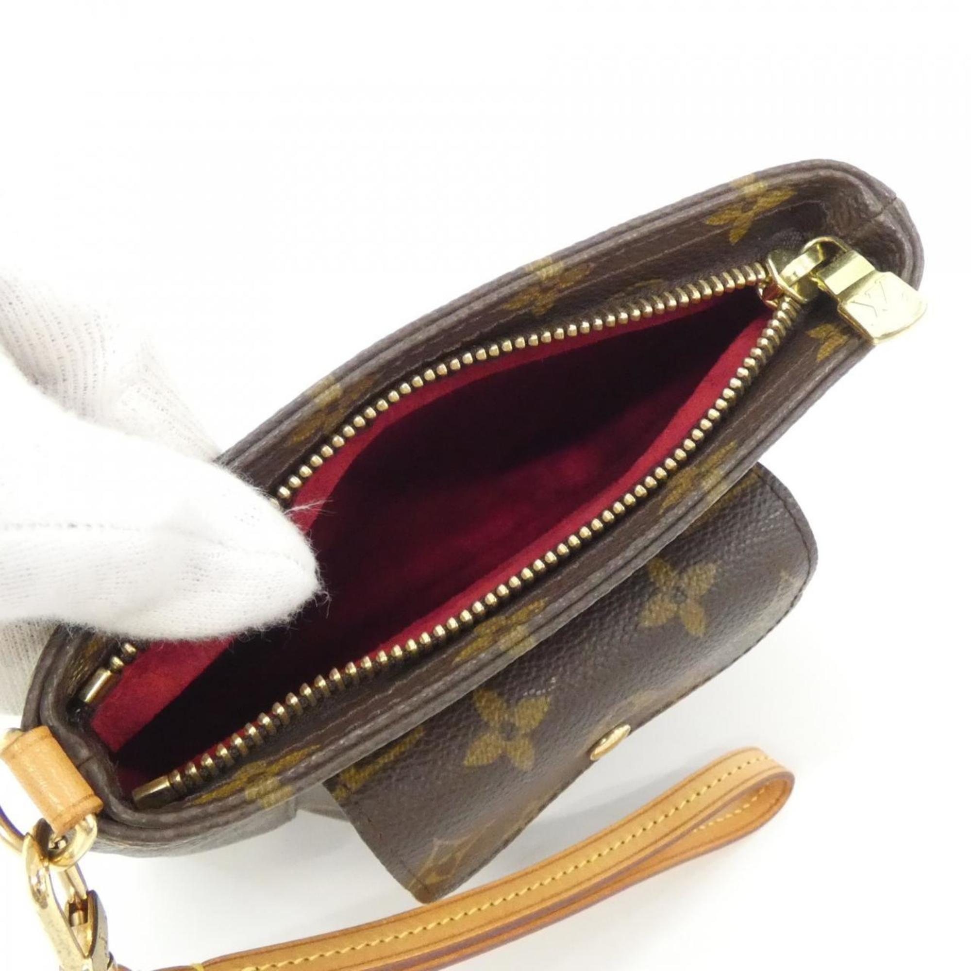 Louis Vuitton Marron Monogram Monogram Coated Canvas Handbag (Pre-Owned)