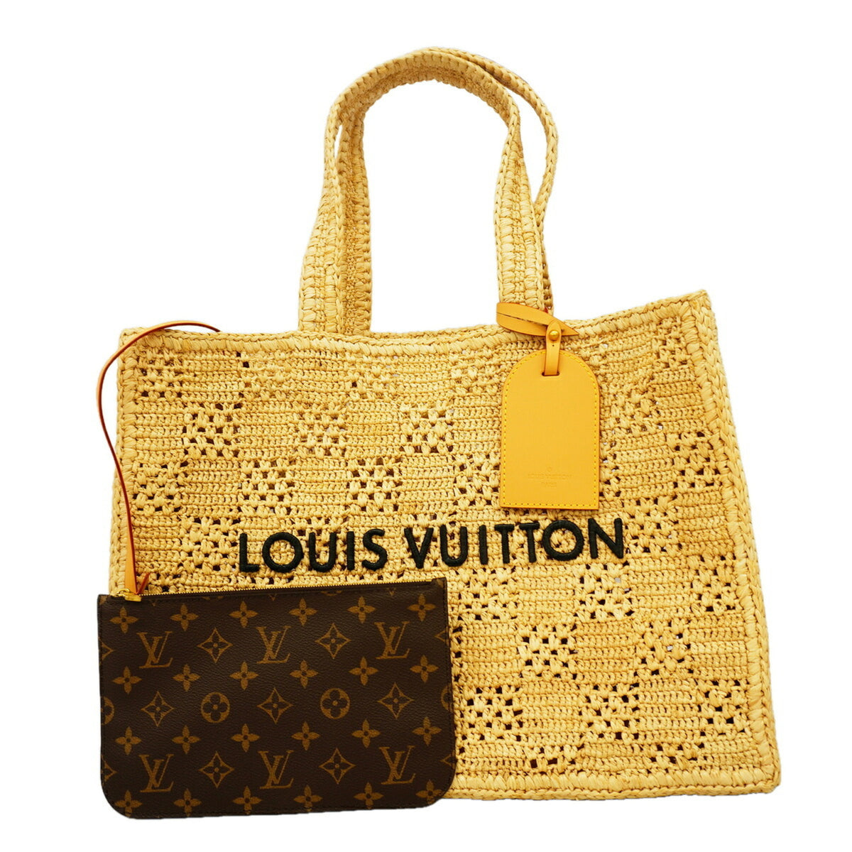Louis Vuitton Beige Tote Bag (Pre-Owned)