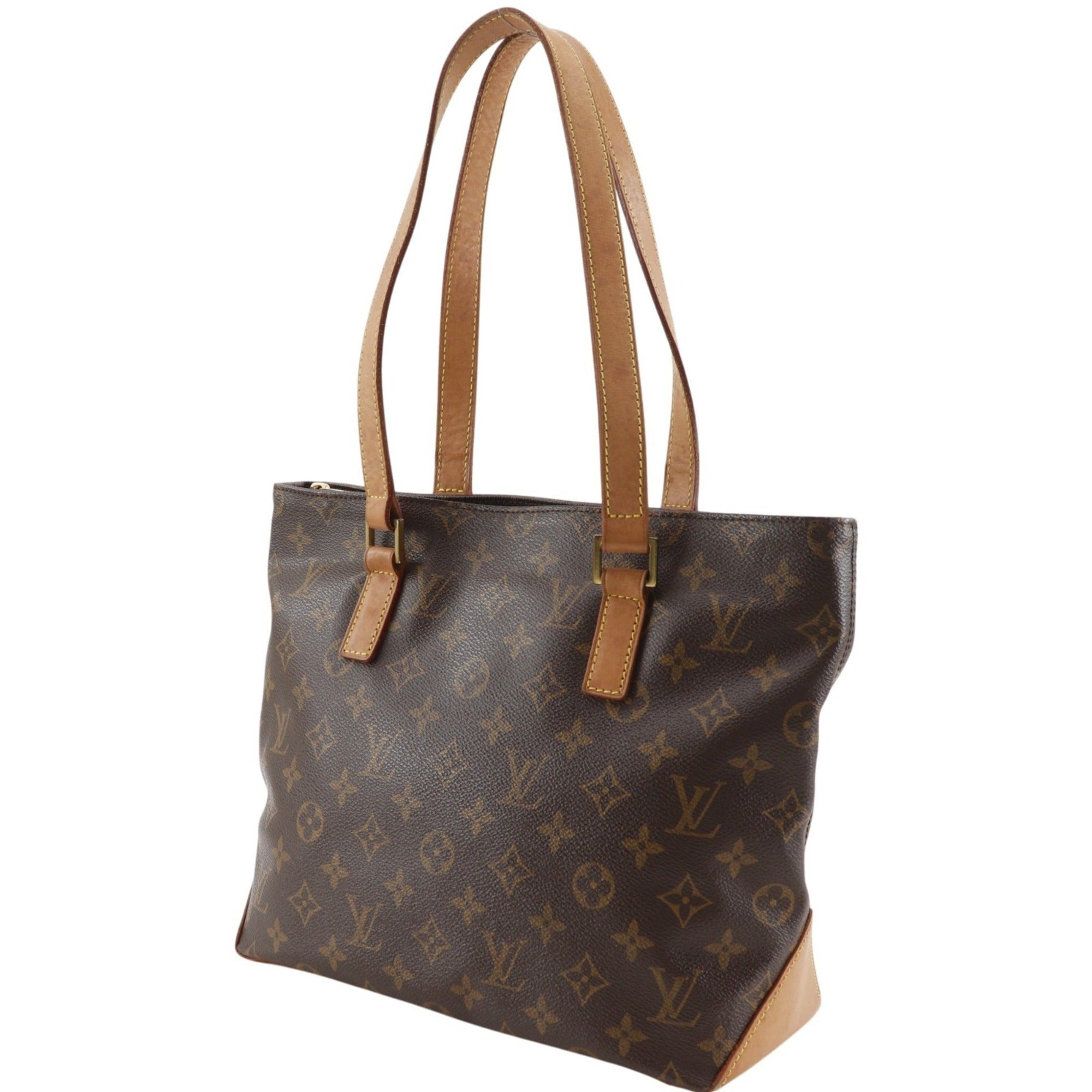 Louis Vuitton Brown Monogram Canvas Tote Bag (Pre-Owned)