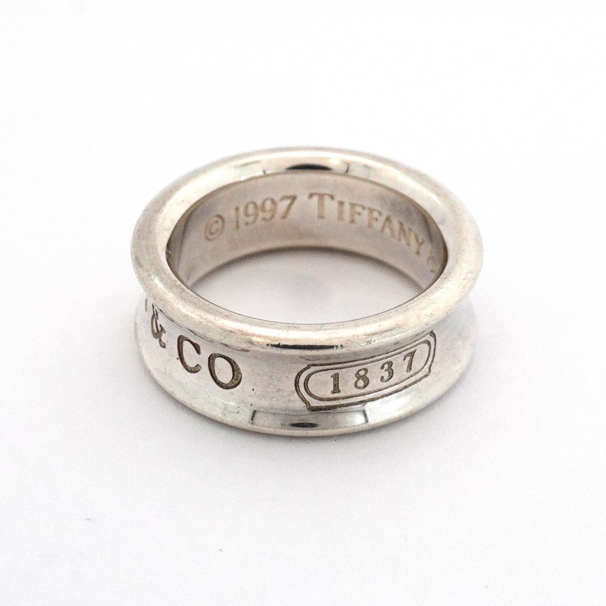 Tiffany Silver 925 Band Ring (Pre-Owned)
