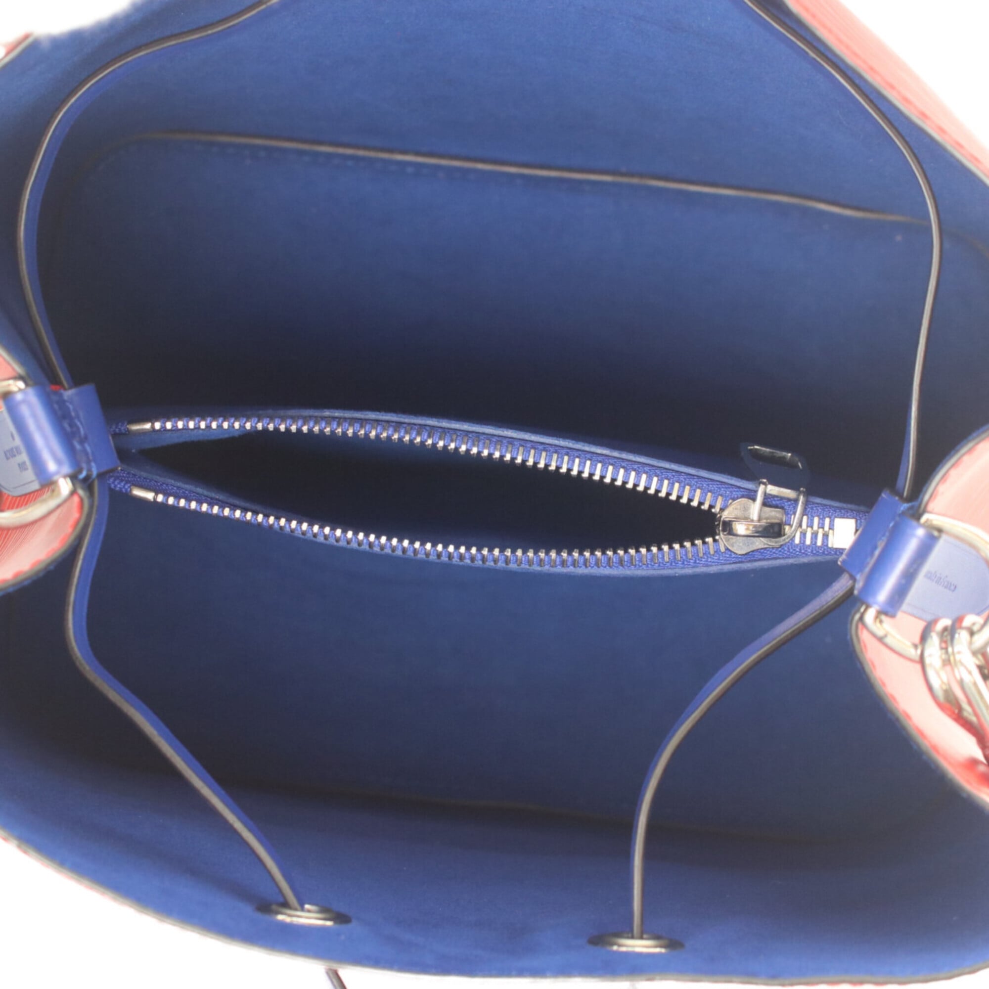 Louis Vuitton Blue Red Color Epi Leather Shoulder Bag (Pre-Owned)