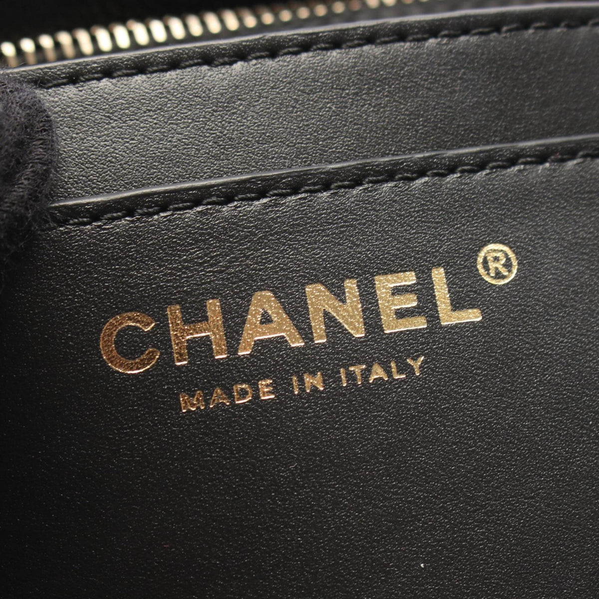 Chanel Black Grained Calfskin Backpack Handbag (Pre-Owned)