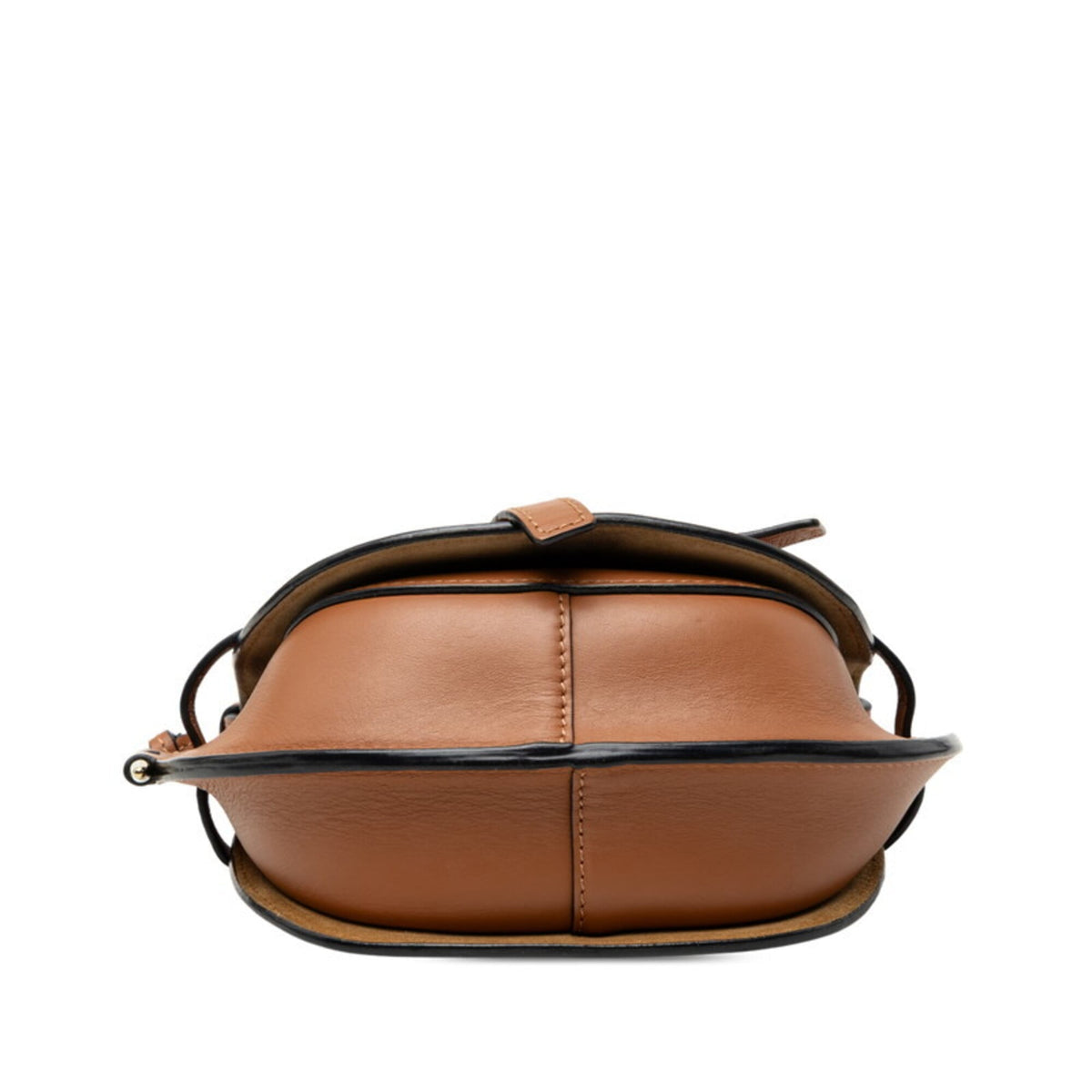 Loewe Beige Brown Leather Shoulder Bag (Pre-Owned)