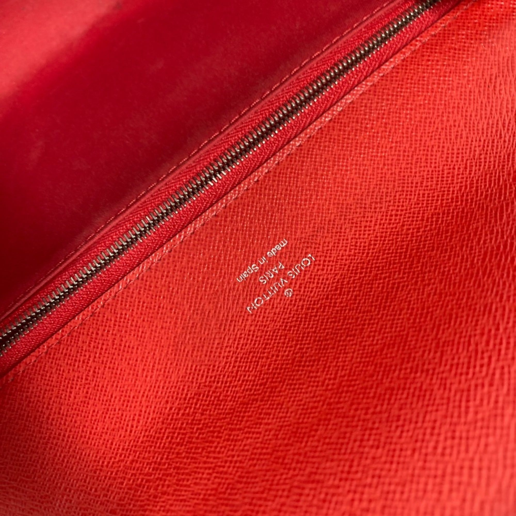 Louis Vuitton Epi Coquelicots Red Color Epi Leather Clutch Bag Handbag Shoulder Bag (Pre-Owned)
