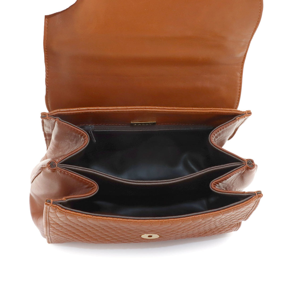 Bally Brown Leather Handbag (Pre-Owned)