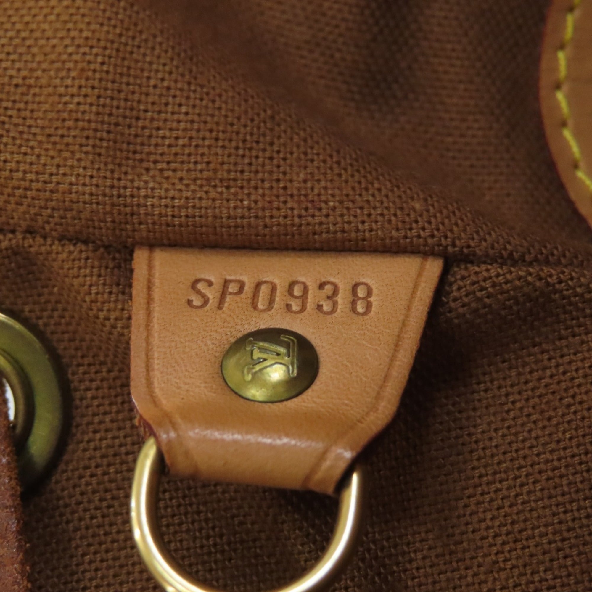 Louis Vuitton Brown Monogram Canvas Backpack (Pre-Owned)