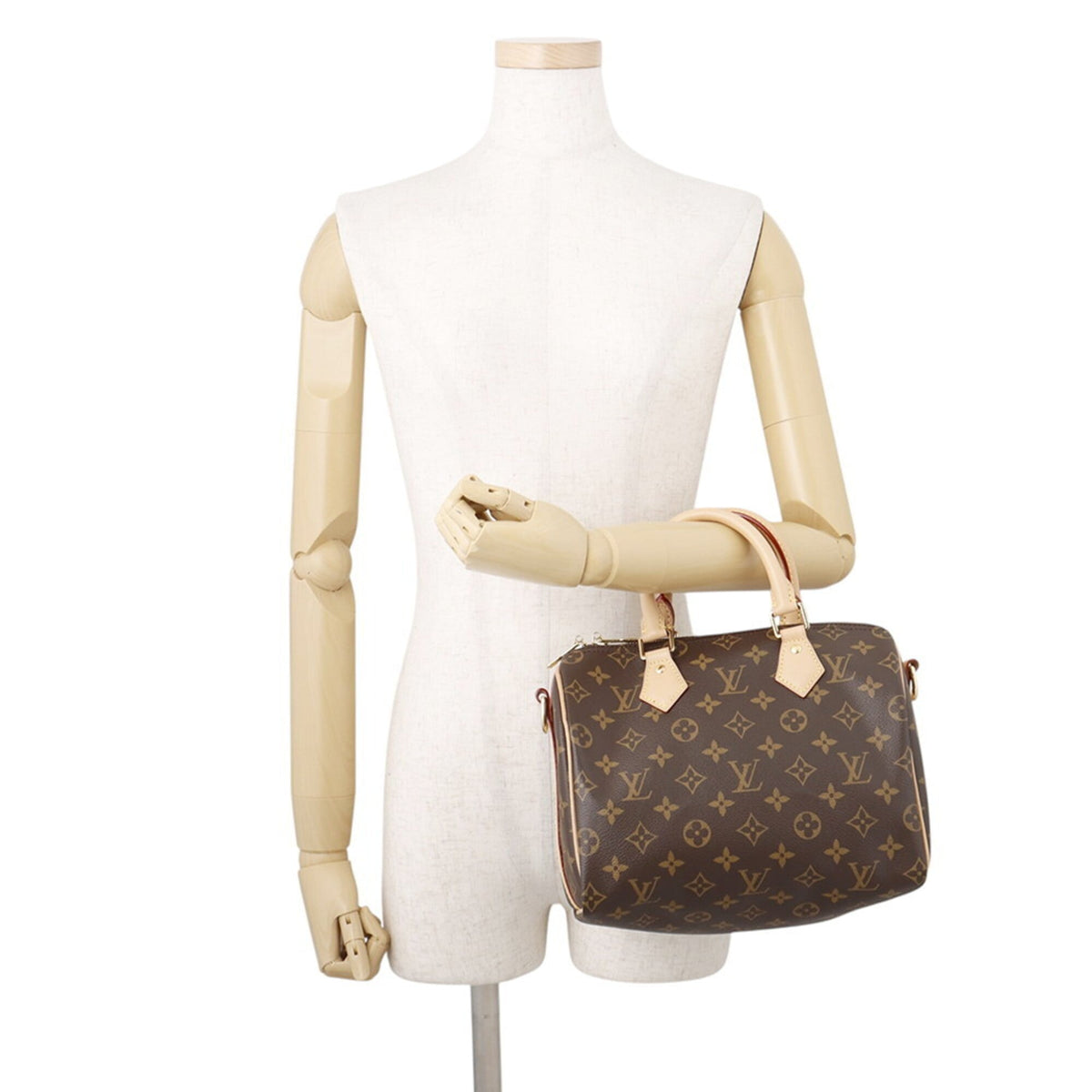 Louis Vuitton Brown Monogram Handbag Shoulder Bag (Pre-Owned)