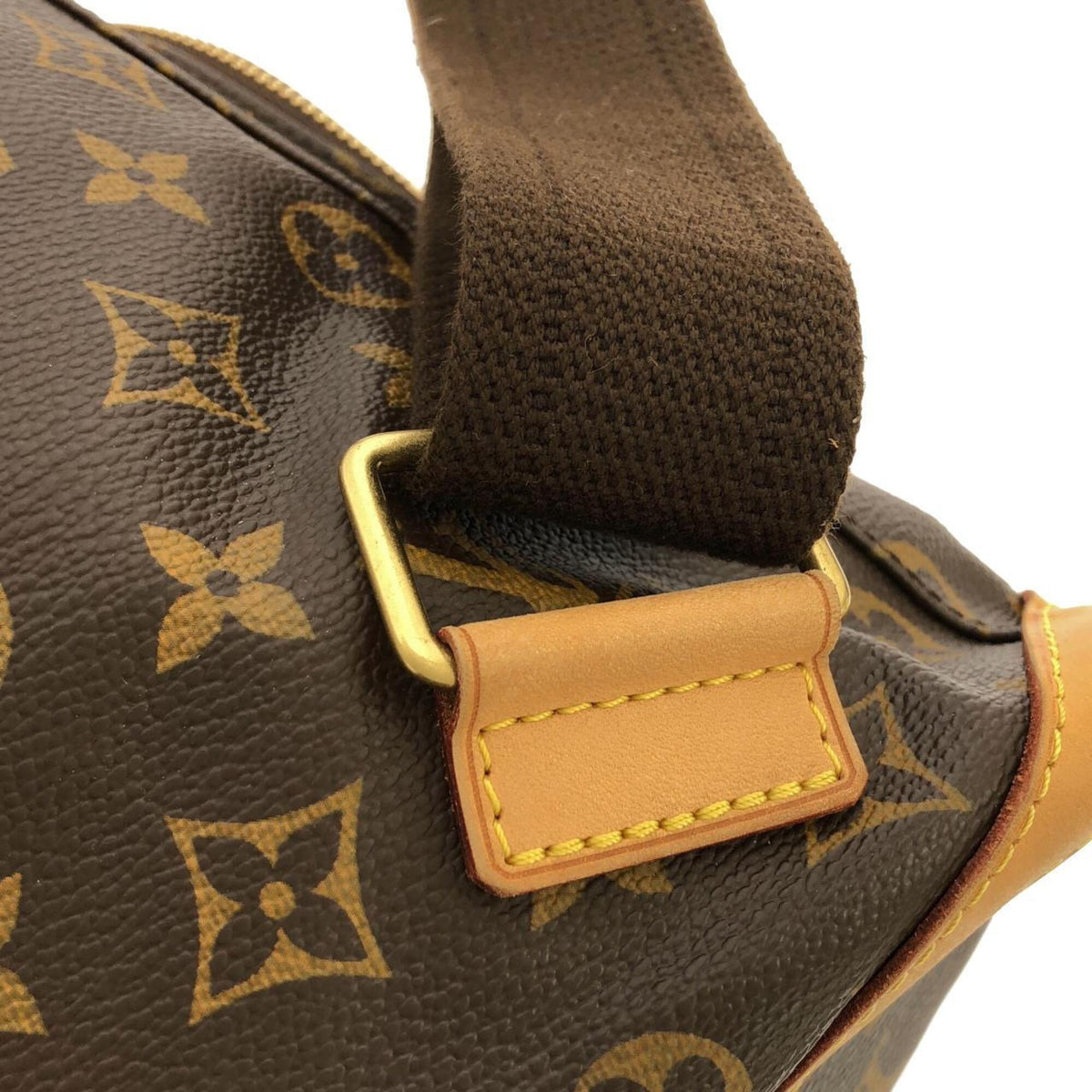 Louis Vuitton Marron Monogram Coated Canvas Backpack (Pre-Owned)
