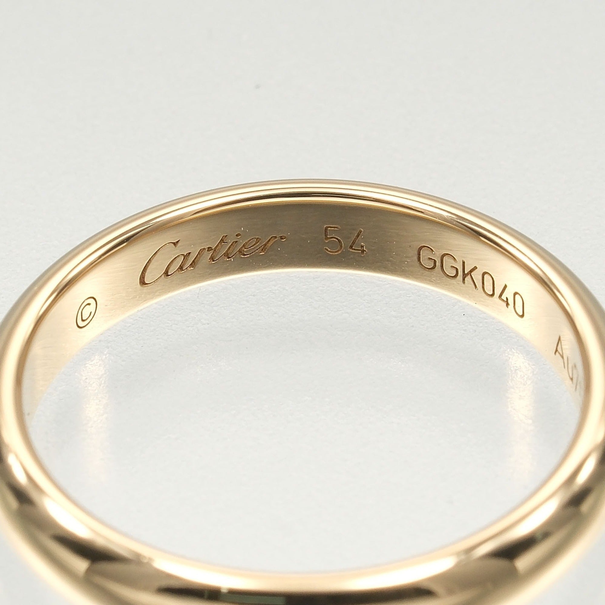 Cartier Yellow Gold (18K) Band Ring (Pre-Owned)